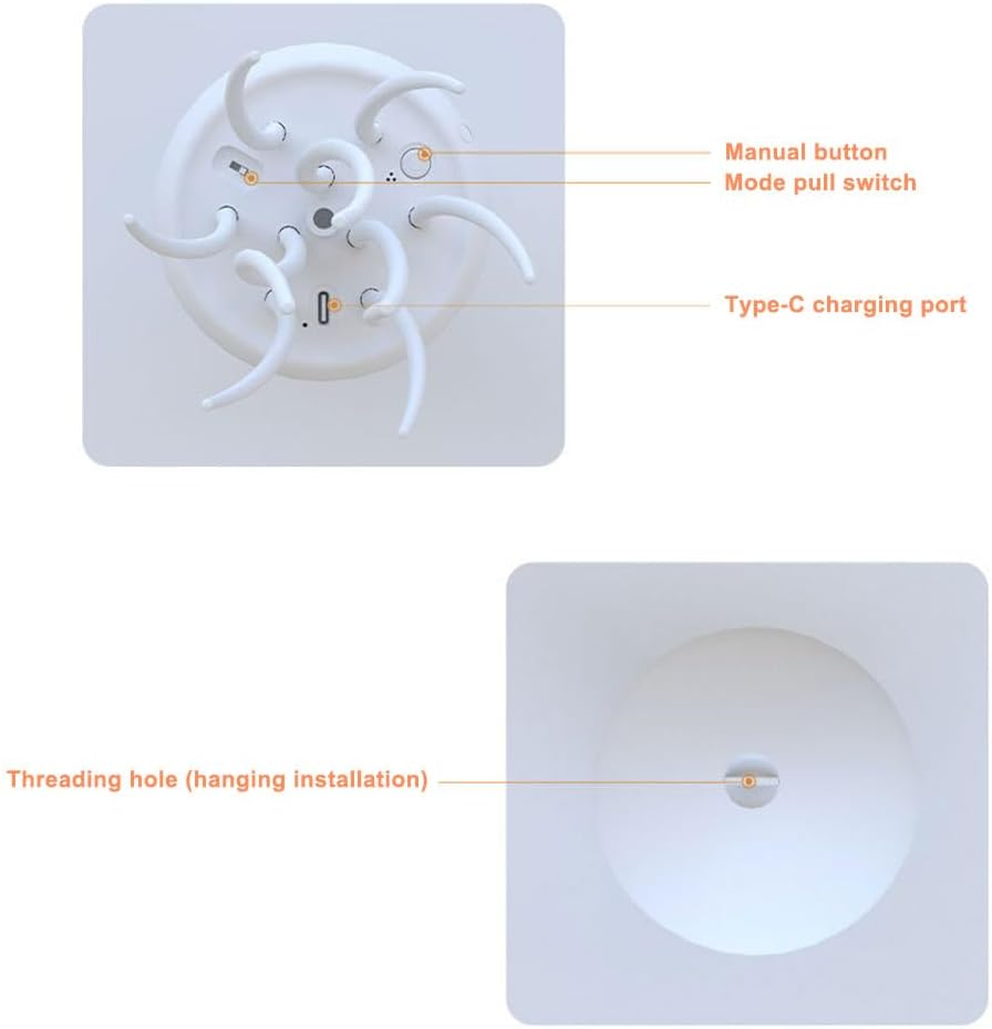 Bedside Bedroom Companion Light Voice Control Type-C Charging Jellyfish Shape Baby Night Light RGB Gradient Flexible Tentacles for Bedroom Home Decor image number 5