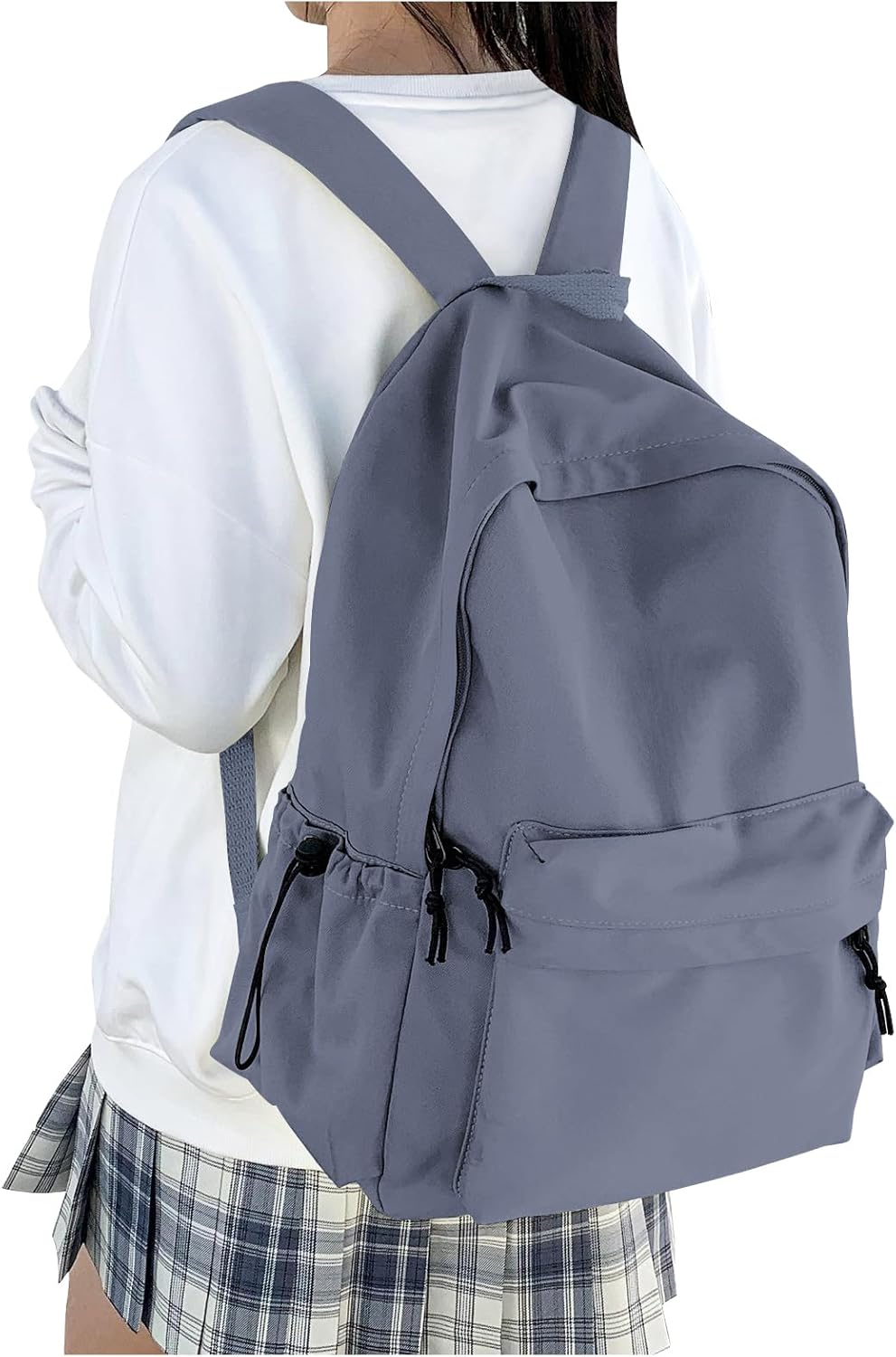 Lendolk School Backpack Womens College Rucksack Lightweight School Bag Water Resistant Casual Daypack College Secondary School Bags for Teenage Girls Boys Bookbag