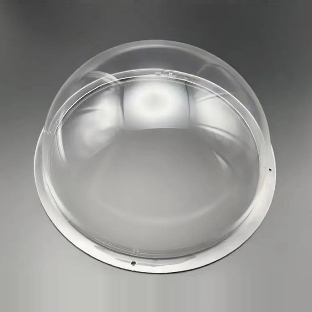 LOTOWELZON 6Inch Acrylic Clear Transparent Camera Dome Cover Security Camera Housing Pet Dog Fence Window Skylight Window (Id150Mm*H76Mm/5.9 * 3In)