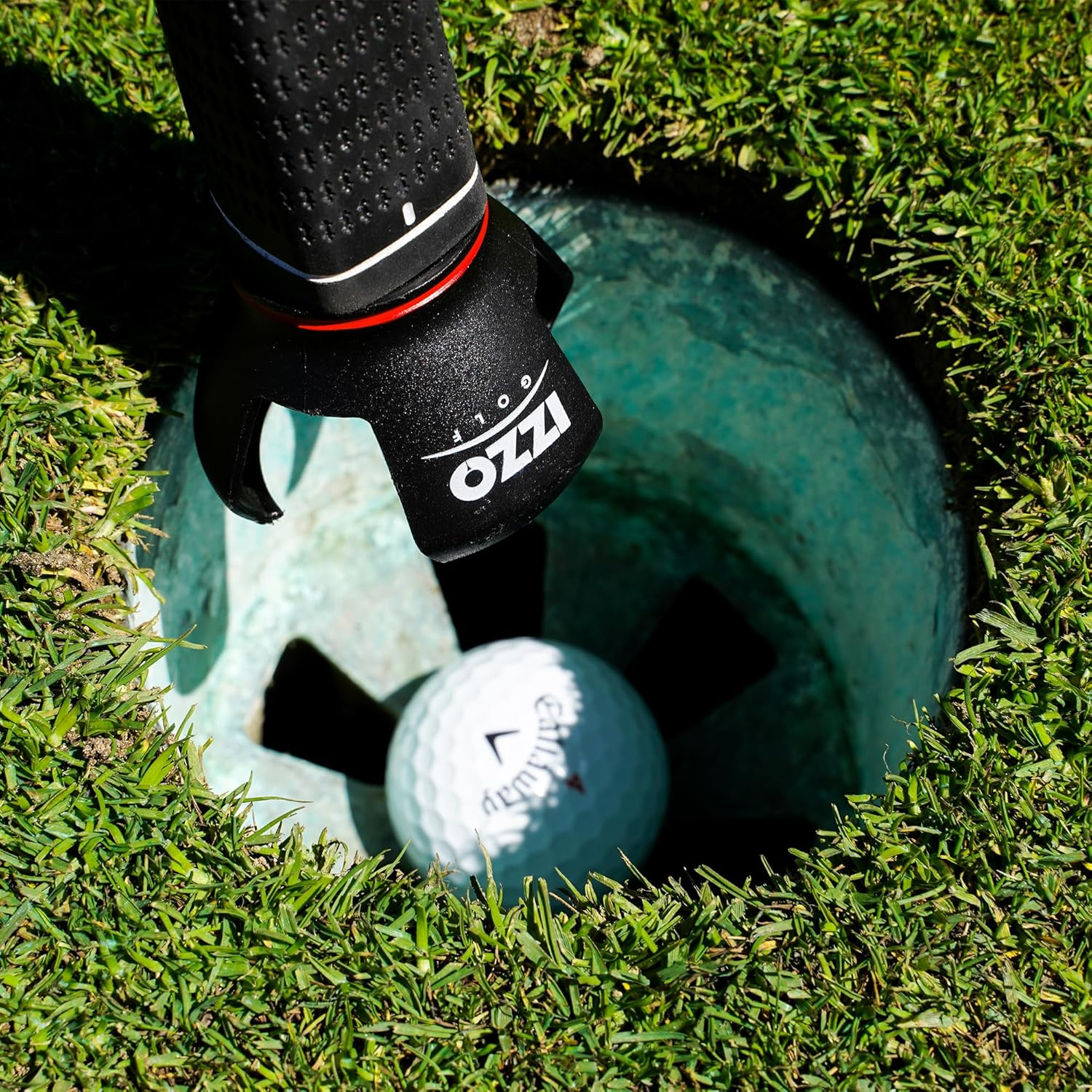 IZZO Golf Ball Grabber for End of Putter, Screw-In 3-Prong Golf Ball Retriever for Putter image number 5