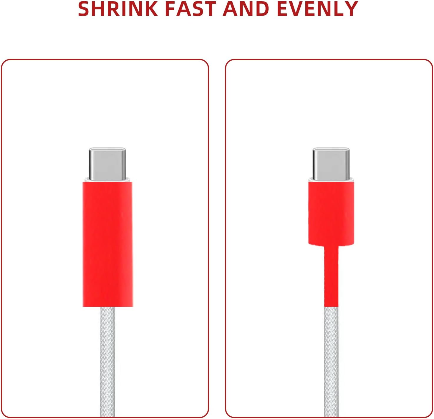 DIANN 780Pcs Wire Heat Shrink Tubing Kit Industrial Heat-Shrink Tubing for Wires 2:1 Marine Grade Heat Shrink Wrap Premium Large Electrical Waterproof Heat Shrink Tape 12 Sizes 4 Colored Assorted image number 4