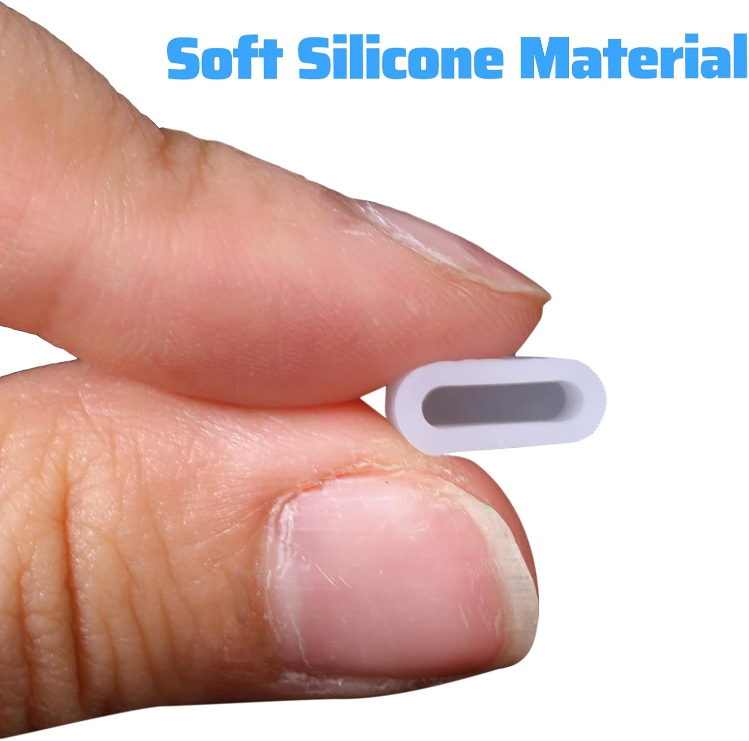 20 Pcs USB C Dust Caps, Transparent Silicone Type C Anti-Dust Plug Charging Port Protector Cover for Any Type-C Charging Male Port image number 4