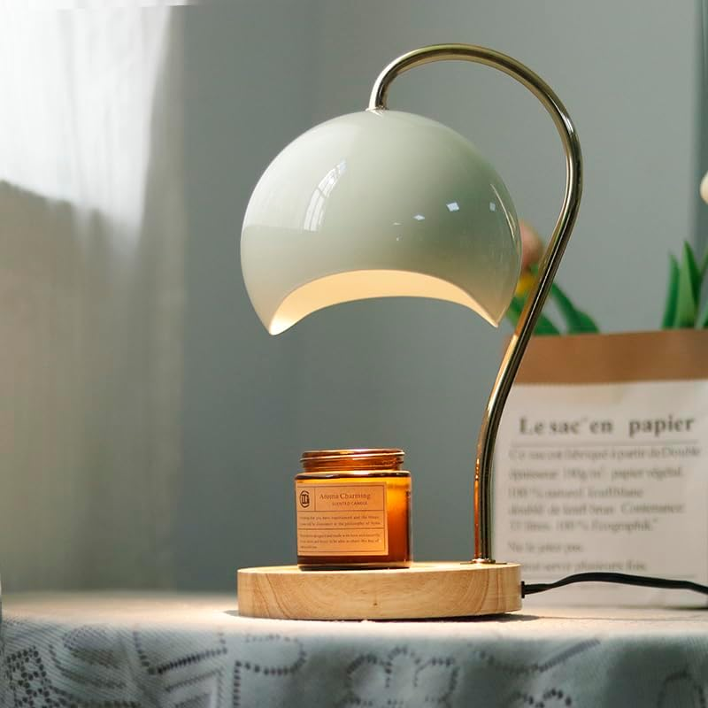 Candle Warmer Lamp, Adjustable Height, with Timer Dimmer, 2 Light Bulbs,Home Decor Women House Warming Gifts image number 5