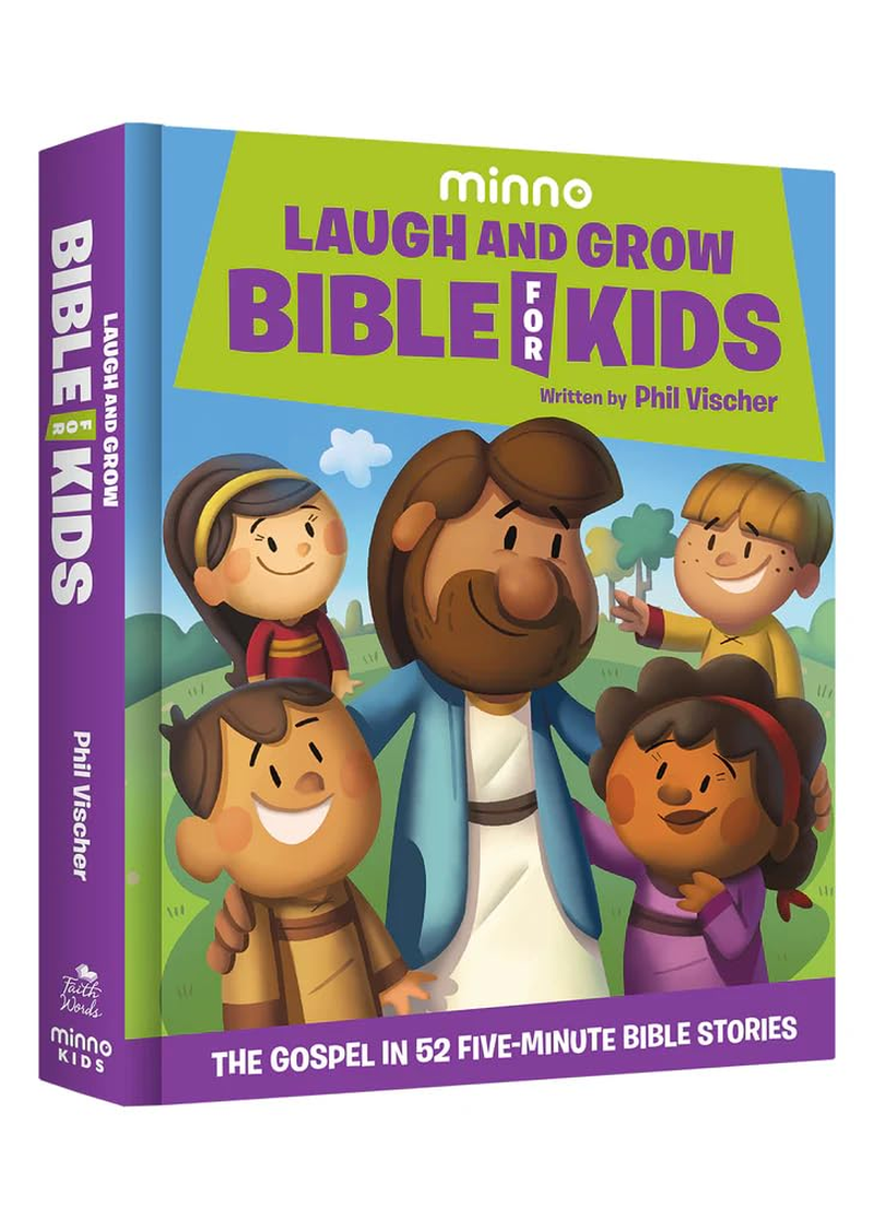 Laugh and Grow Bible for Kids: the Gospel in 52 Five-Minute Bible Stories image number 1