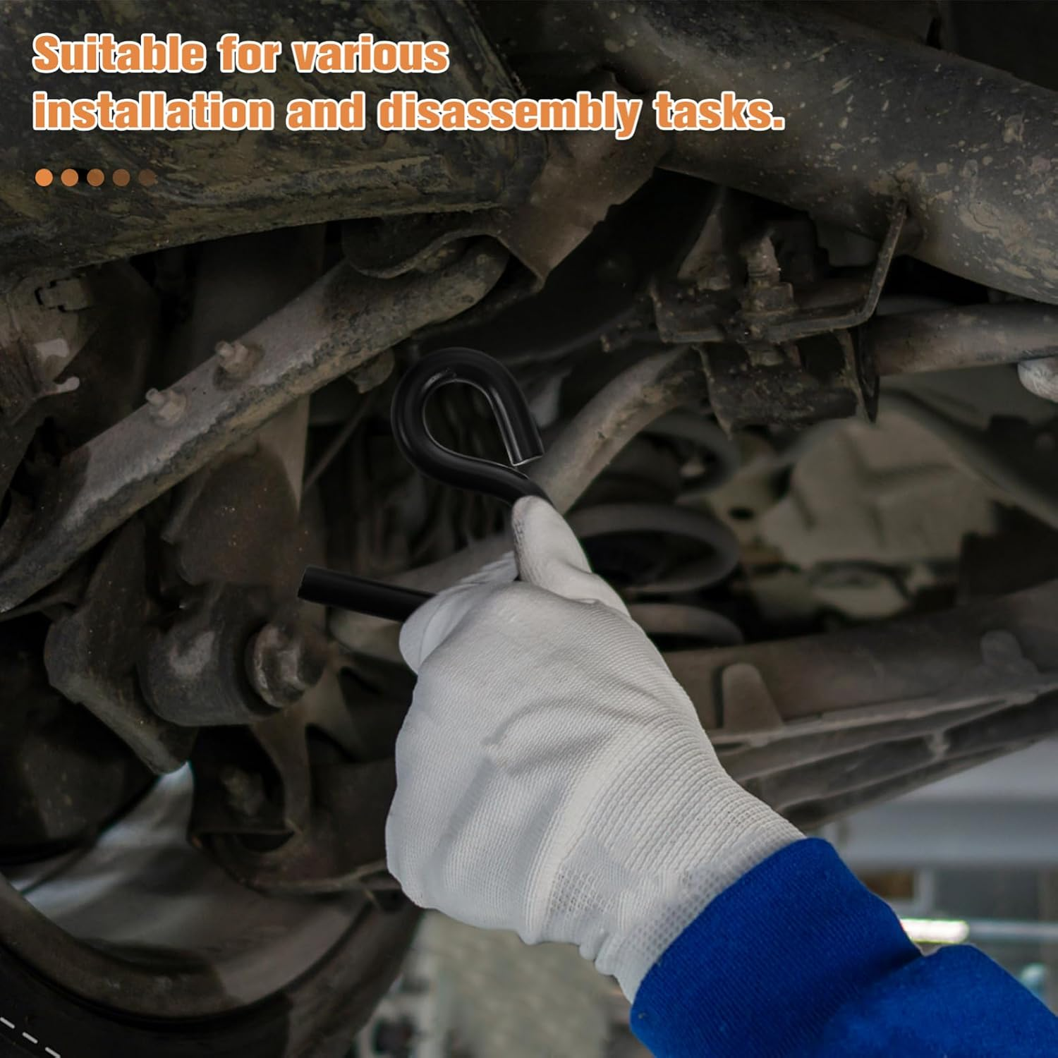 Mobestech Automotive Ball Joint Separator Mechanic Tools for Car Repair Ball Head Press Separator image number 2