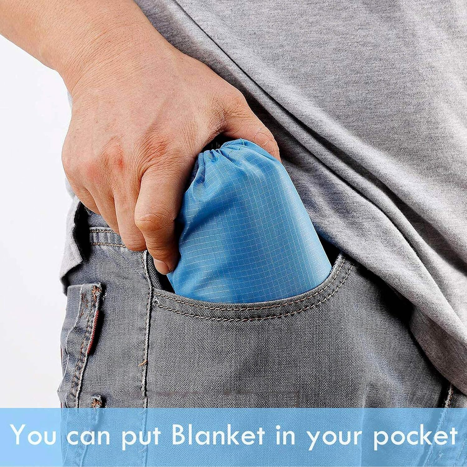 Sand Free Beach Blanket, Extra Large Waterproof Beach Mat-Lightweight Quick Drying Heat Resistant Outdoor Picnic Mat for Travel, Camping, Hiking and Music Festivals image number 3