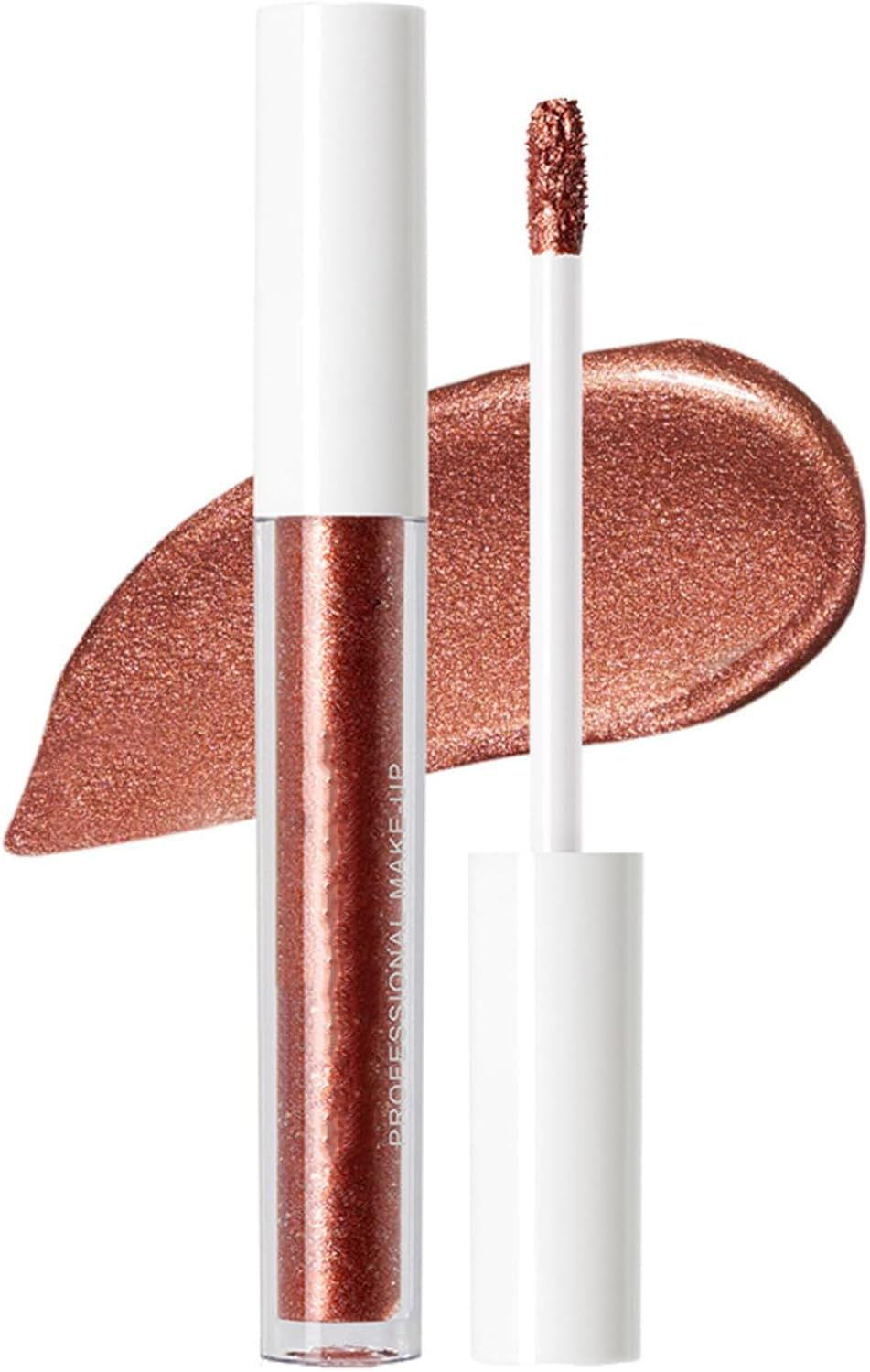 Miutii Metallic Liquid Eyeshadow with Glitter - Shimmering Highlighter Effect, Waterproof & Long-Lasting Sparkling Eye Makeup Blue One Size image number 2