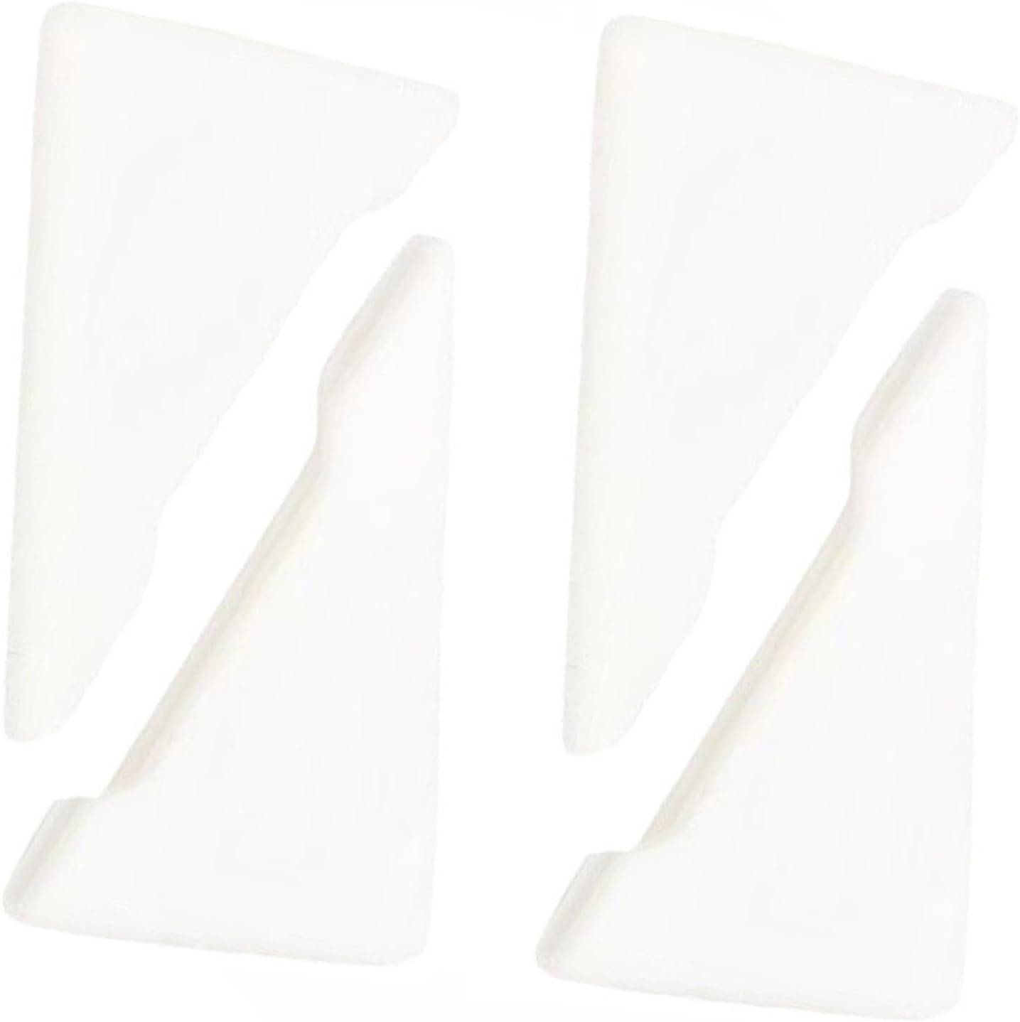 4Pcs Car Door Edge Guard Silicone Protector Covers Durable Corner Bump Absorbers Scratch Auto Edges Protection for Vehicle Doors Protection Covers (Black)