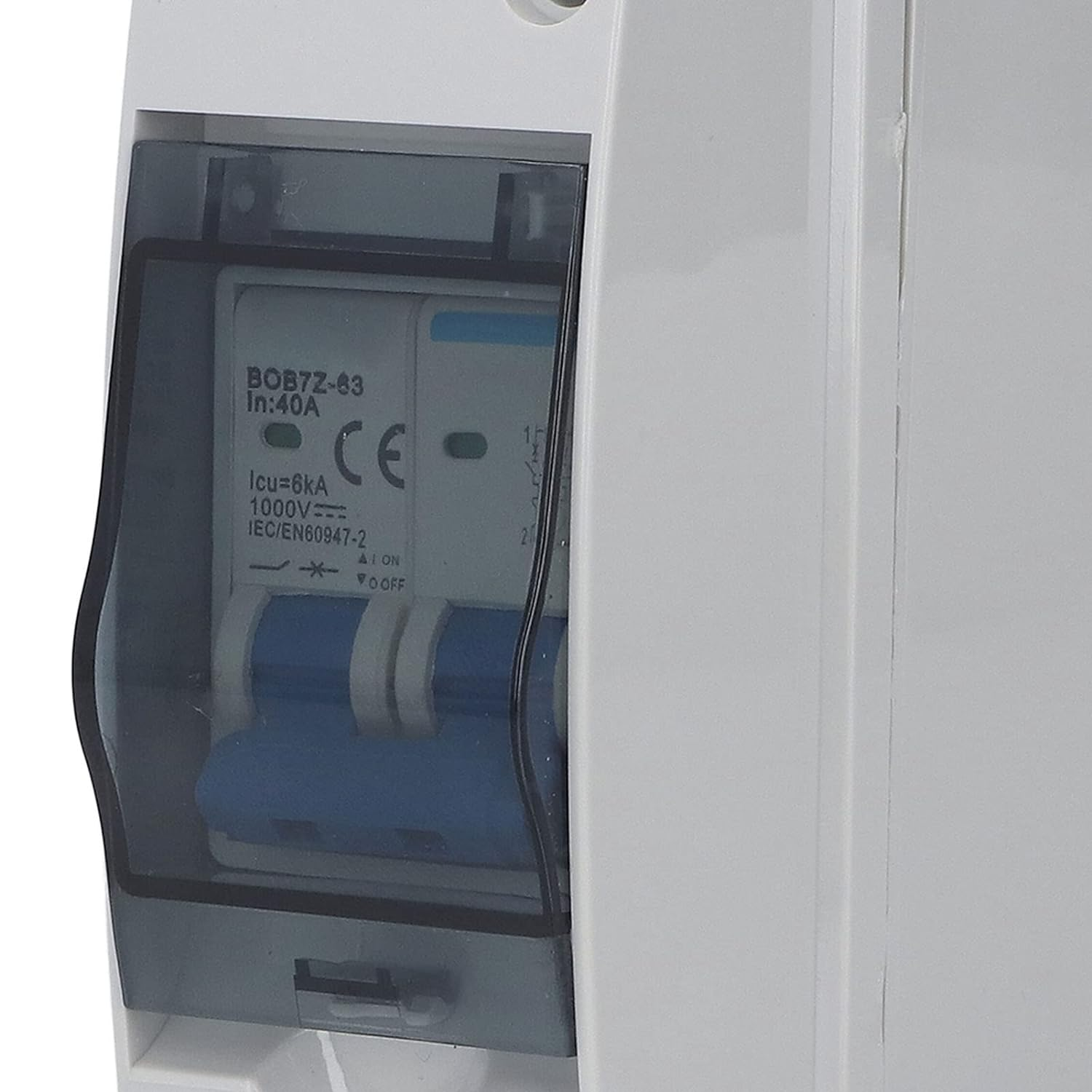 DC Disconnect Switch, DC Miniature Circuit Breaker 40A Isolator for Solar PV System, Waterproof Overvoltage for Home RV image number 3