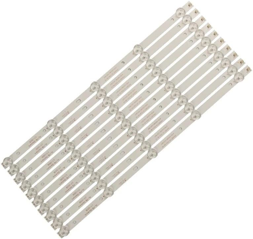 LED Strips for P-HILIPS 43 TV 43PHT4001/60 43PFT4001/60 K430WD9 4708-K420WD-A3213K01 K420WD7 A3 2014-8-27 image number 3