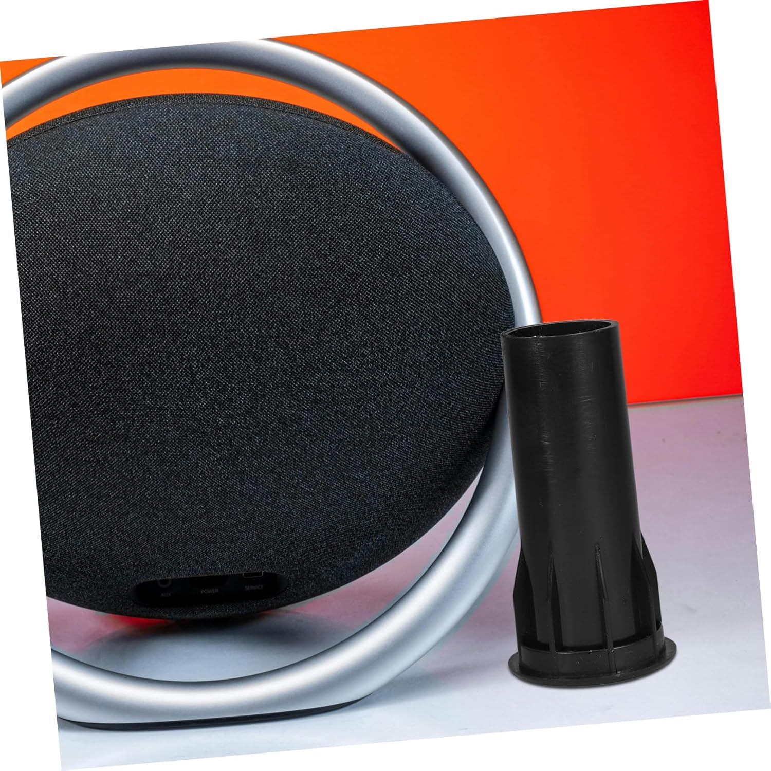 HOMOBABE 8Pcs Plastic Speaker Port Tubes Subwoofer Bass Enhancement Port for Home Theater Black image number 5