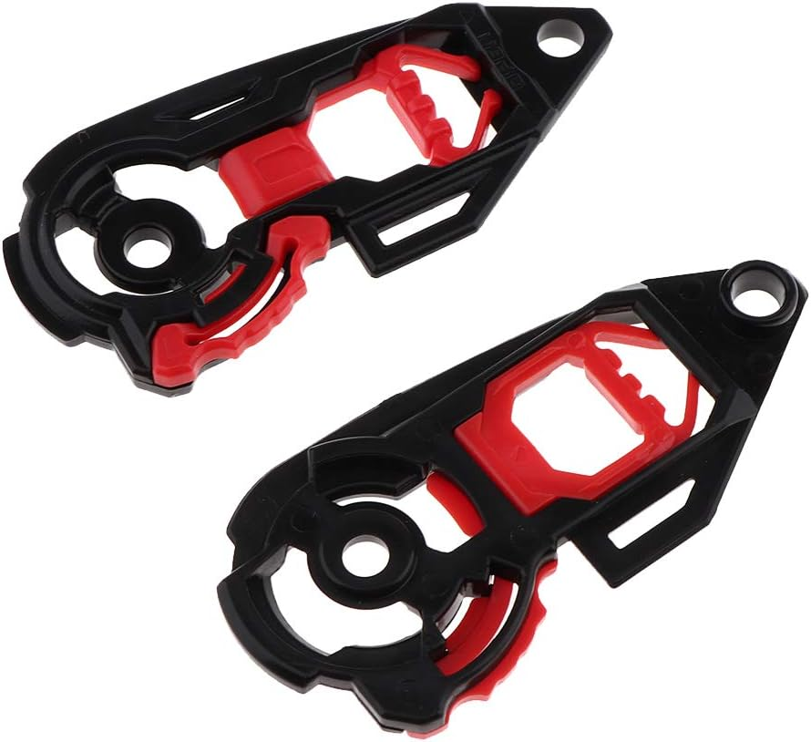 Blesiya 2Pcs Helmet Shield Visor Gear Plate Set Ratchet Set for K1 K3Sv K5 image number 6