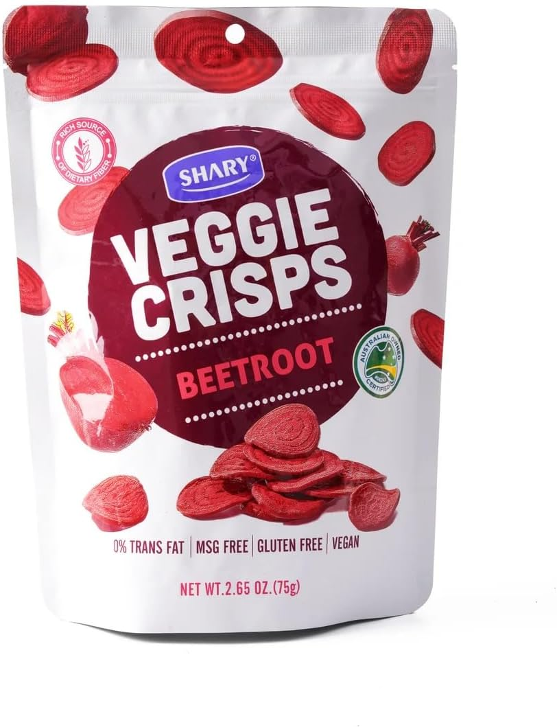 Shary Beetroot Slices, 75G &ndash; 100% Natural, No Preservatives, Vegan-Friendly Snack, Ready-To-Eat, Healthy & Nutritious image number 2
