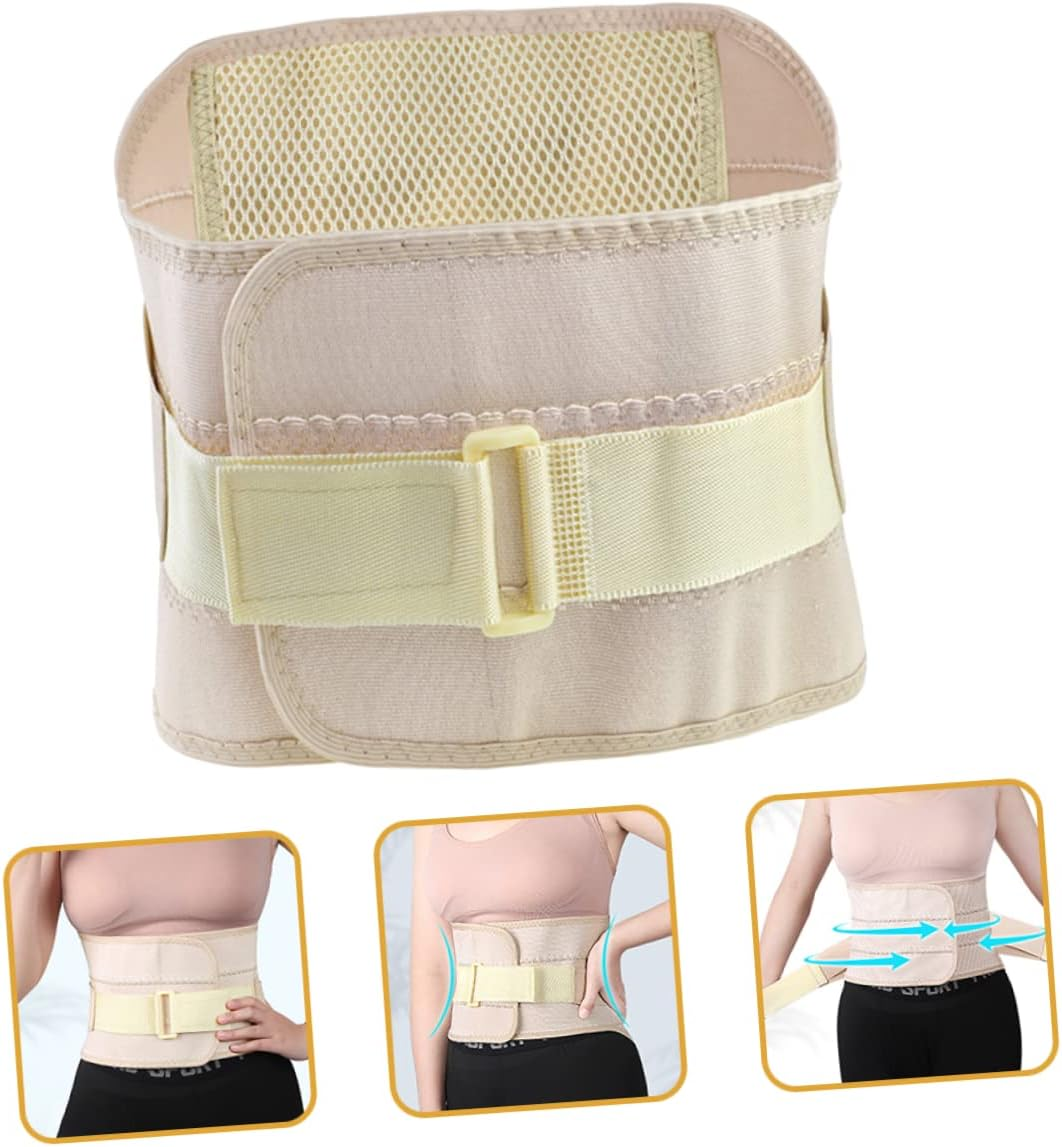 Breathable Cotton Maternity Belly Band Waist Trainer with Steel Support Postpartum Abdominal Wrap Belt Section Slimming Corset for Mom Fitness and Figure Shaping image number 3