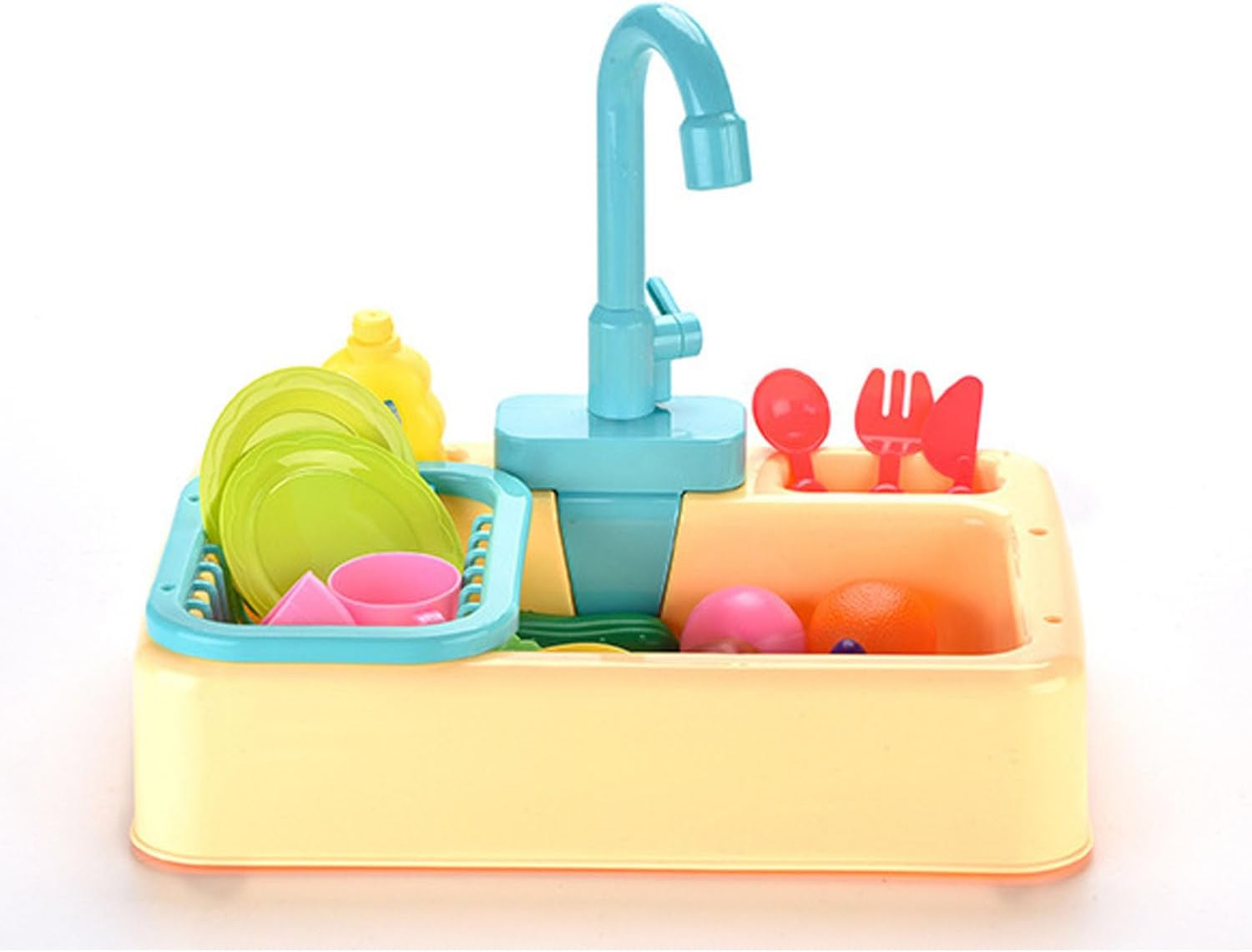 Shengsenfu Bird Bathtub Parrot Shower Box Bathing Tub Container Cage Accessory, Automatic Parrot/Bird Bath Tub with Faucet, Bird Automatic Bathtub for Small Medium Parakeet Cleaning Supplies (Green)