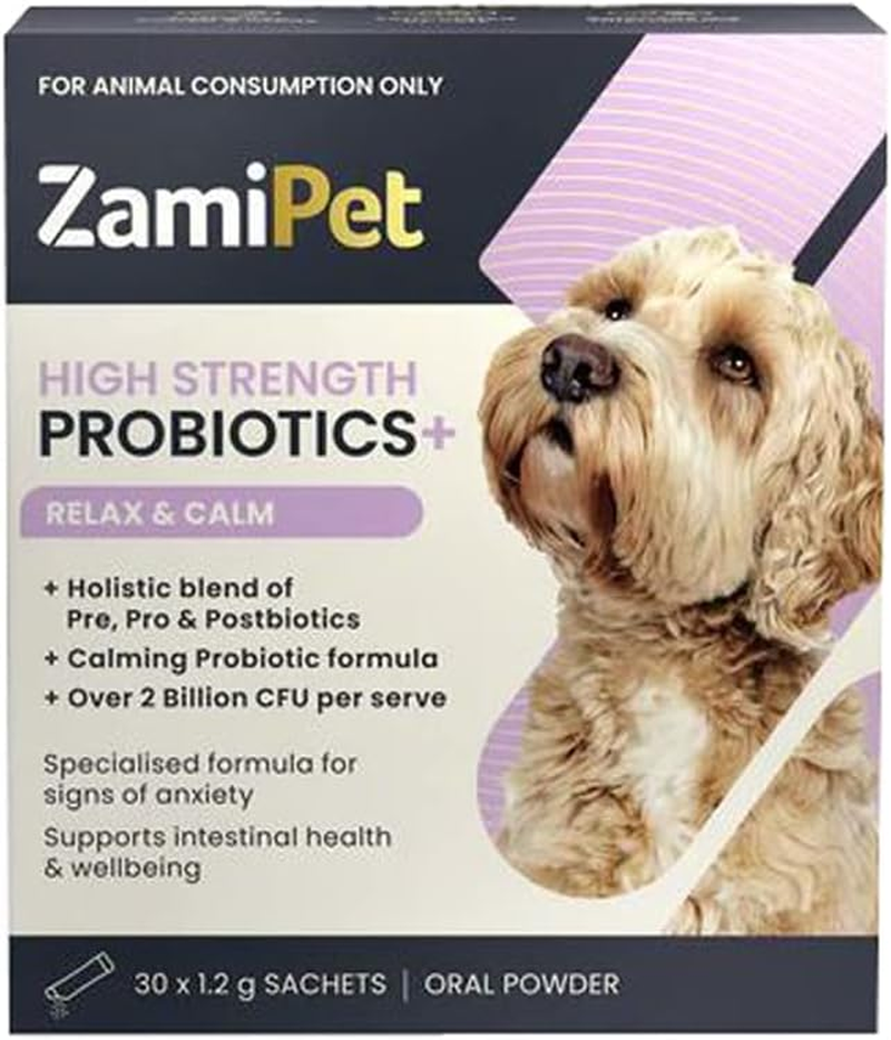 Zamipet High Strength Probiotics+ Relax and Calm Oral Powder 30 Sachets image number 3