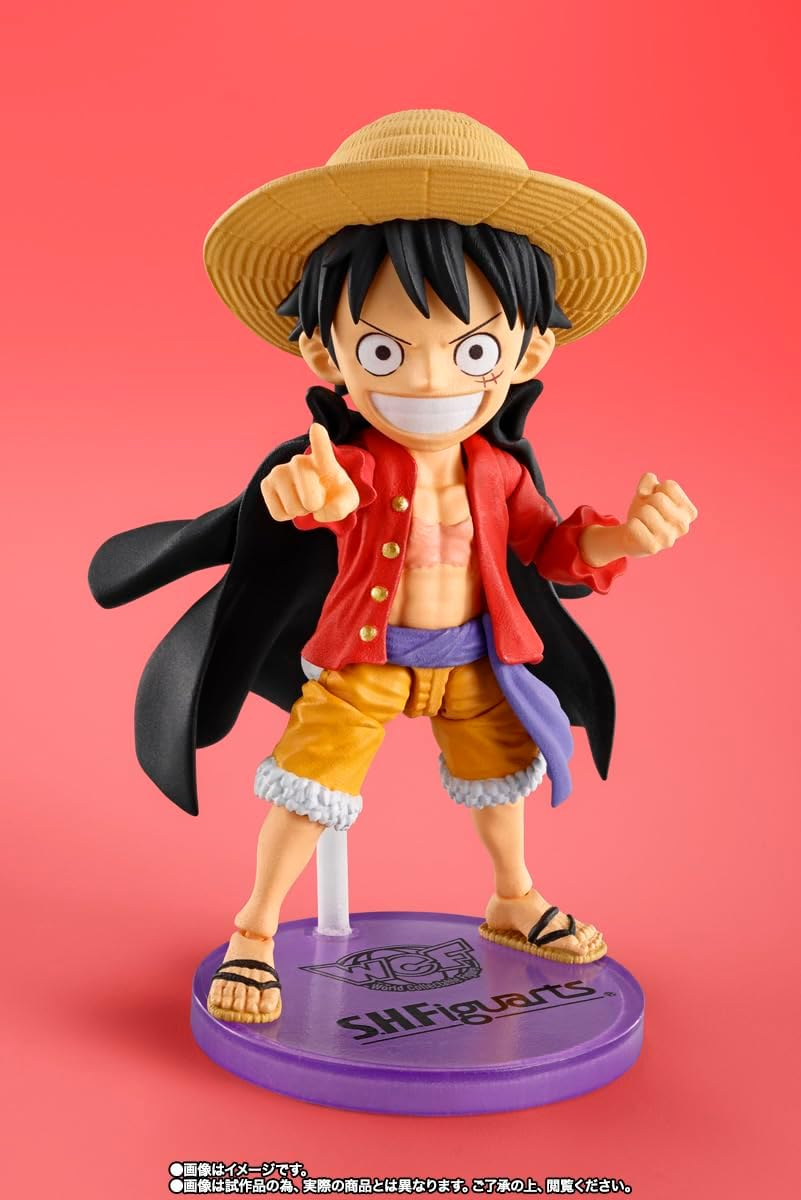Tamashii Nations World Collectable Figure X S.H. Figuarts - Monkey D. Luffy image number 6