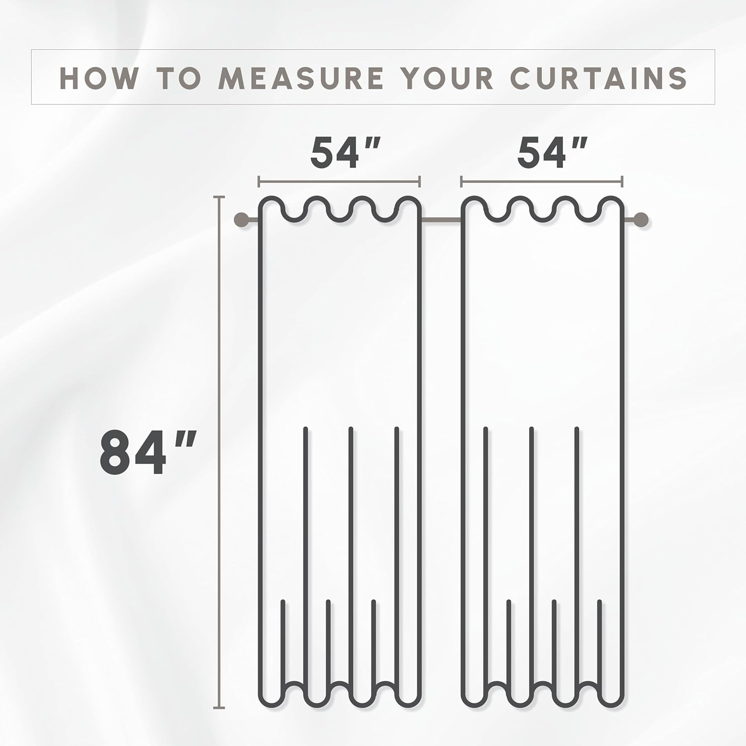 Elegant Comfort Aurora Jacquard Look Curtain Panel Set with Attached Valance 54" X 84 Inch (Set of 2), Sage image number 4