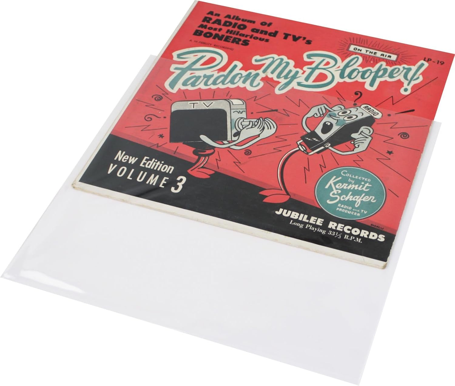 10" Record Outer Sleeves - Super Clear Premium 2 Mil Thick - Archival Quality BOPP - 10SB02 (25) image number 2