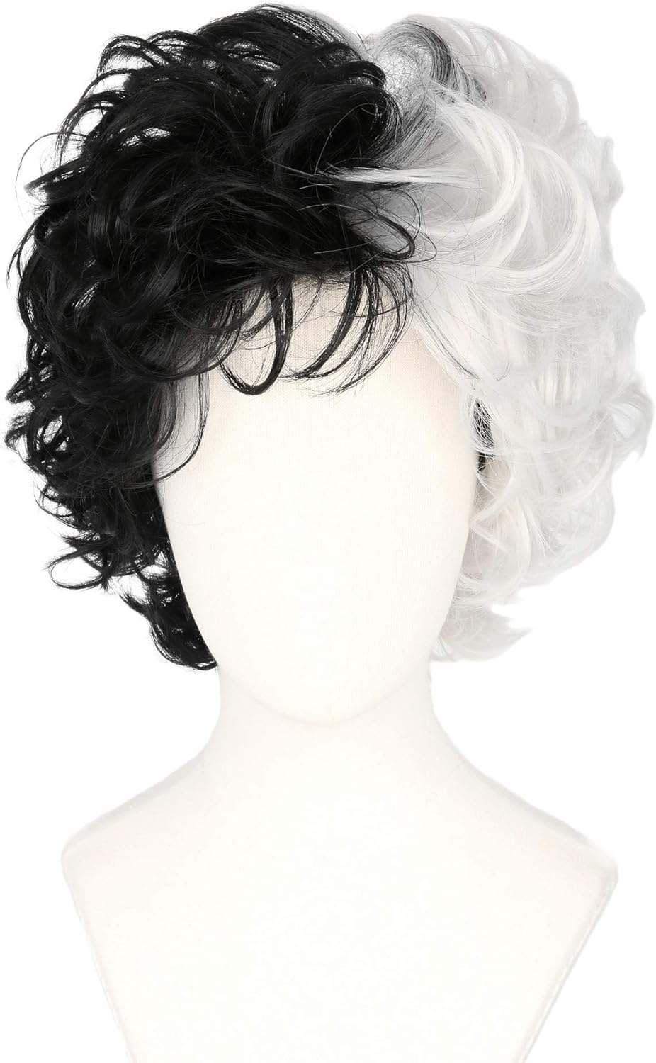 Topcosplay Womens Wig Brown Long Curly Fluffy Bellatrix Lestrange Cosplay Halloween Costume Wigs