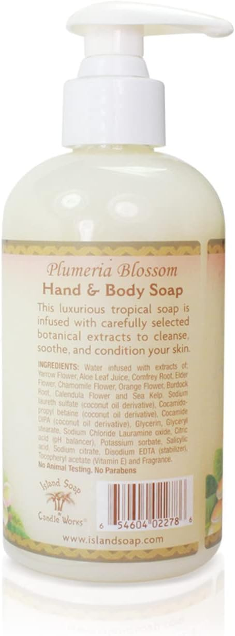 Plumeria Blossom Hawaiian Hand & Body Soap 250Ml