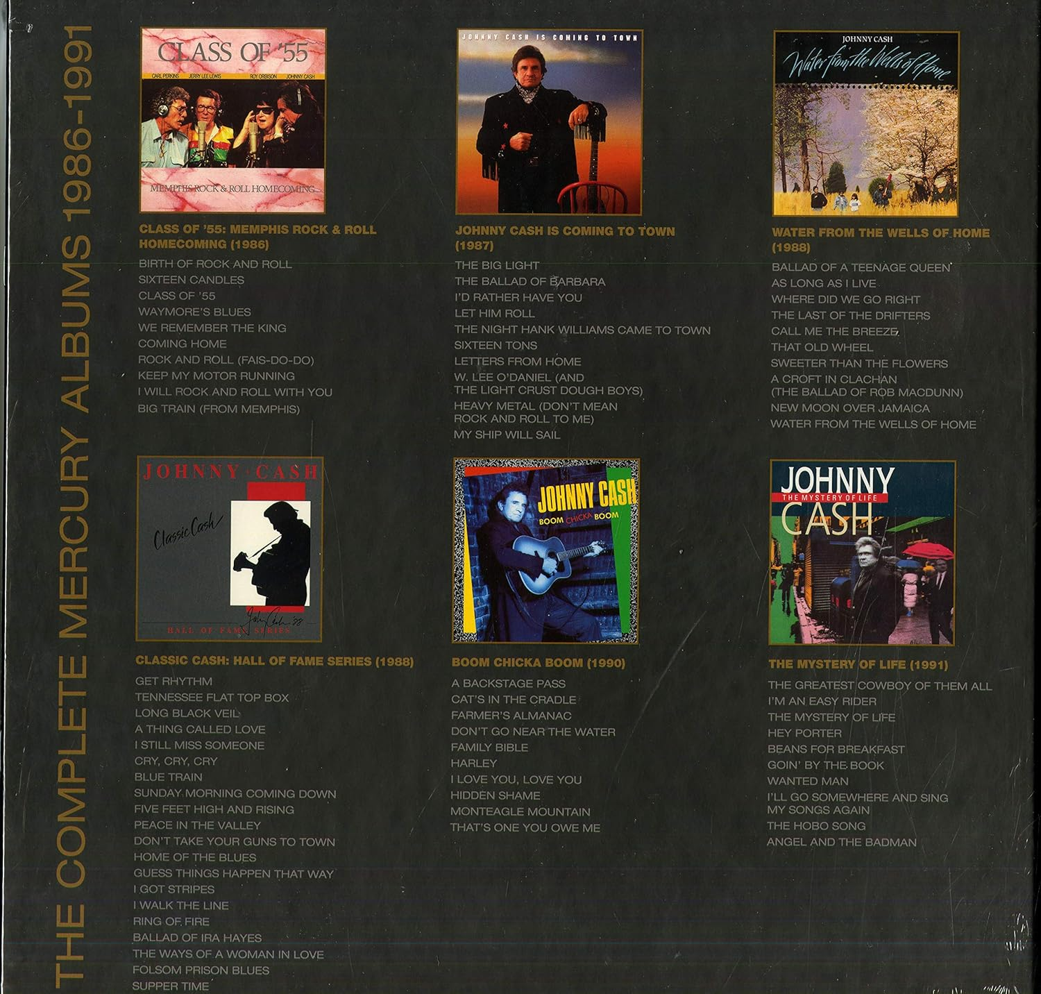 Complete Mercury Albums (1986-1991) (7-Lp Box Set) image number 1