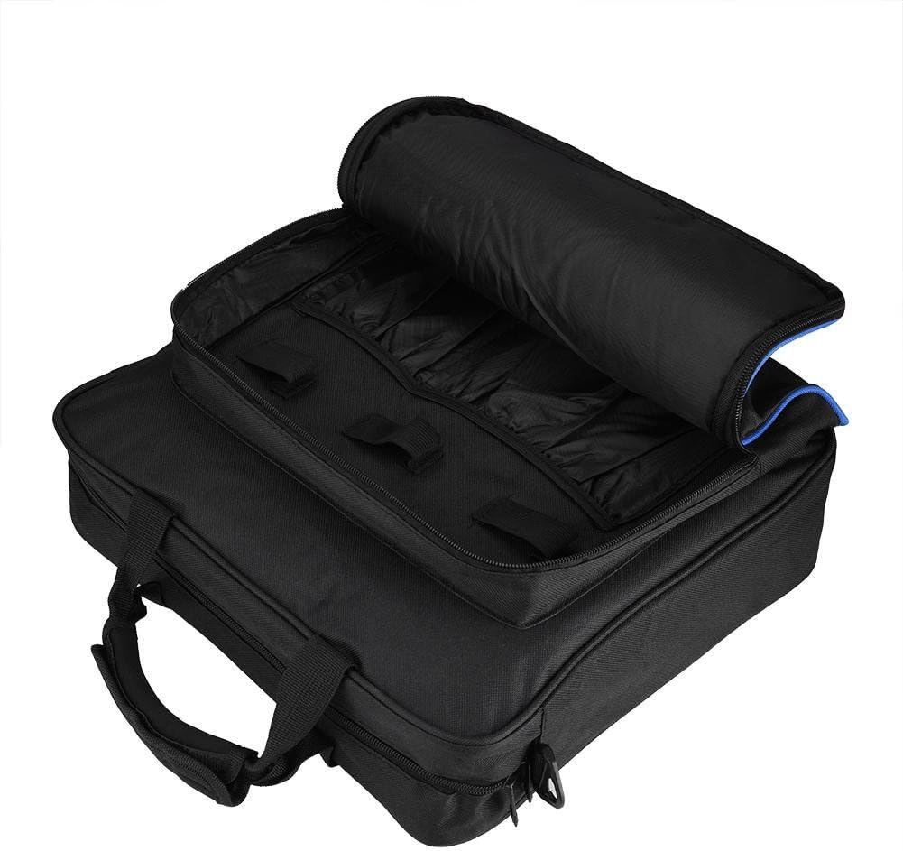 PS4 Case, Travel Case Playstation 4 Carrying Case, Waterproof Nylon Bag with Adjustable Strap, Protective Shoulder Bag for PS4, PS4 Pro, PS4 Slim