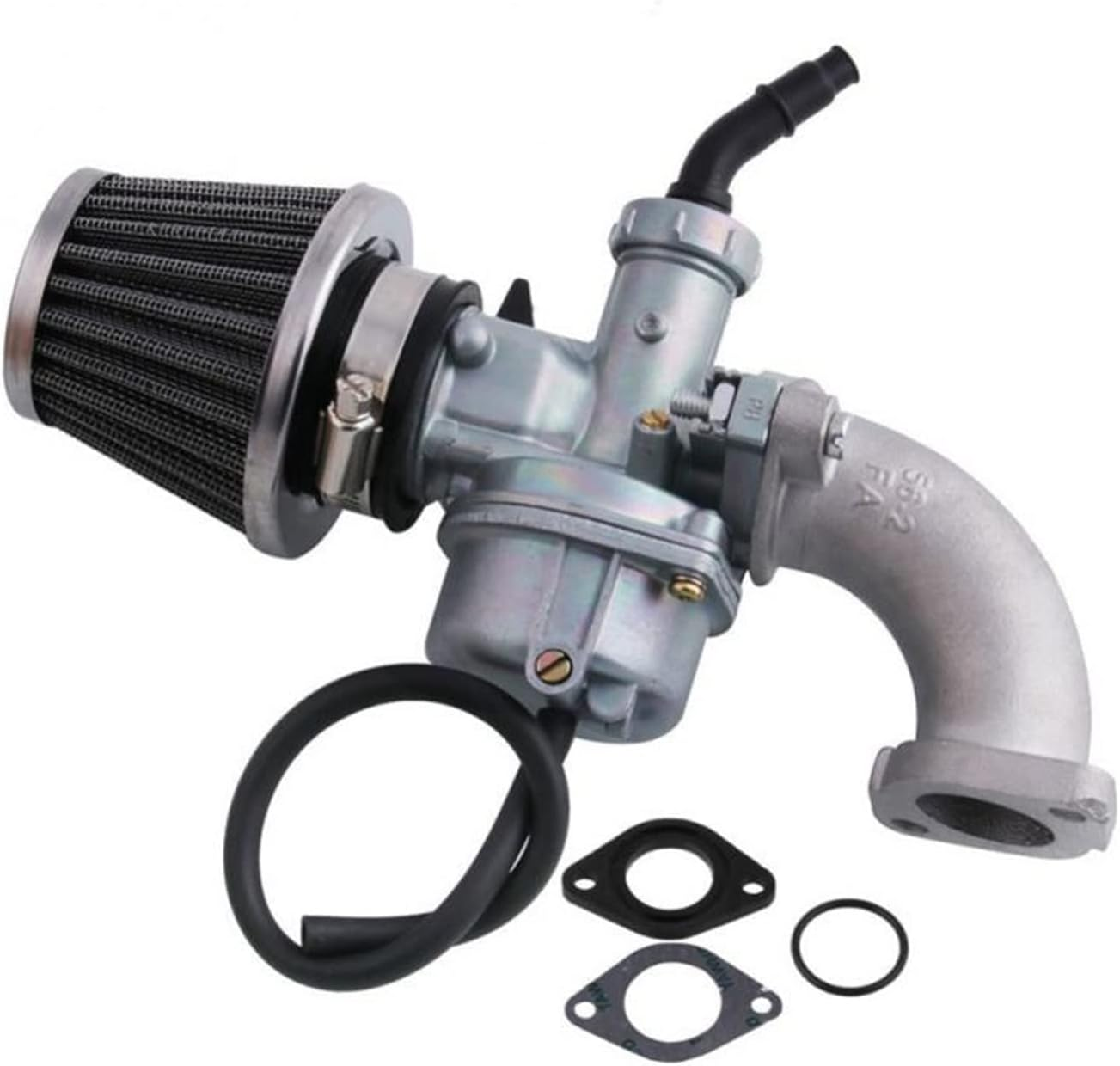 Motorcycle Carburetor 22Mm Compatible for Pit Dirt Trail Bike Go Kart ATV Quad 110Cc 125Cc Motorbike Motorcycle Carburetors Accessories