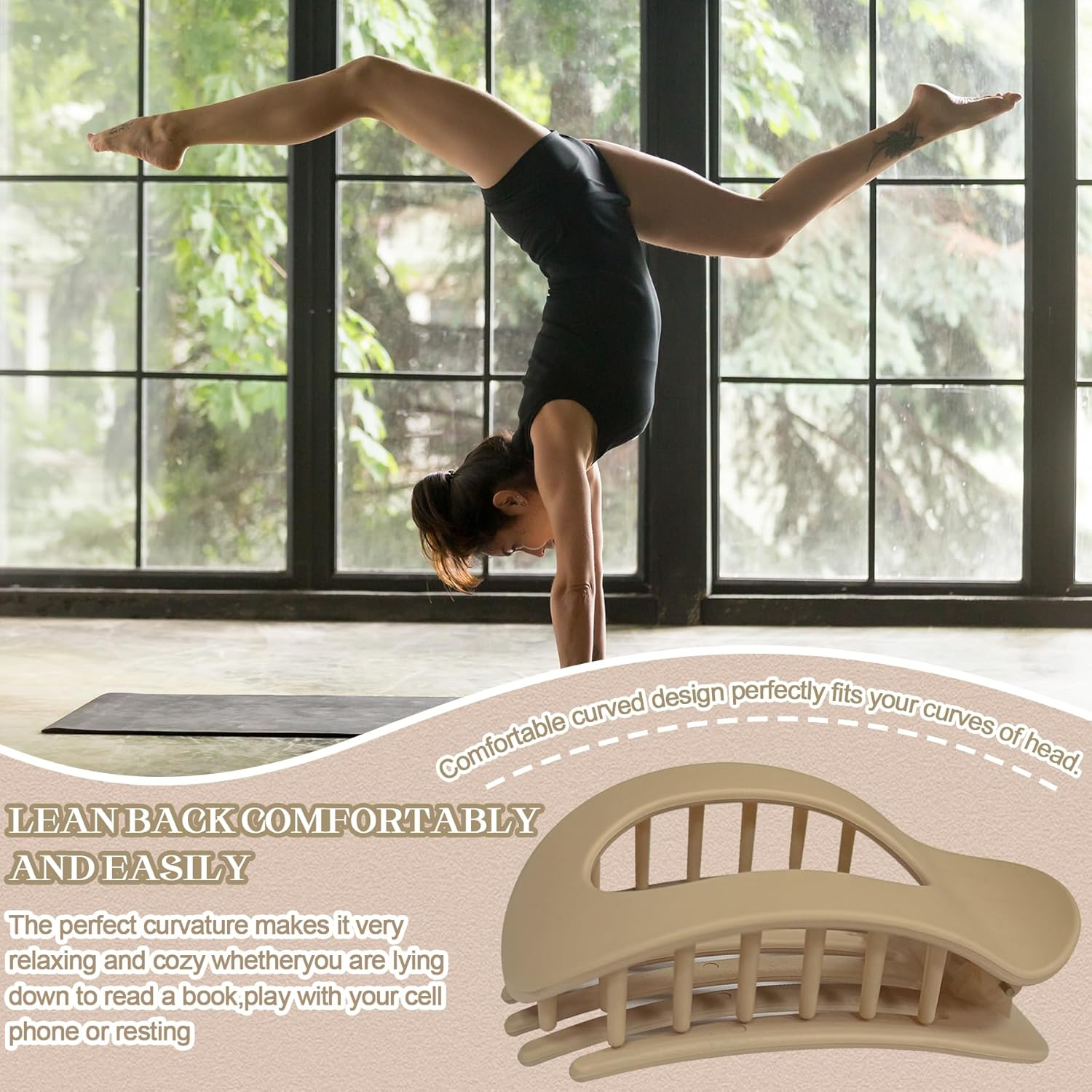 TZEKING Pack of 6 Hair Clips for Women, Flat Claw Clip, Hair Clips Women'S Thin Hair, Non-Slip Hair Clip, Strong Hold Side Hair Clips for Thick and Thin Hair image number 3