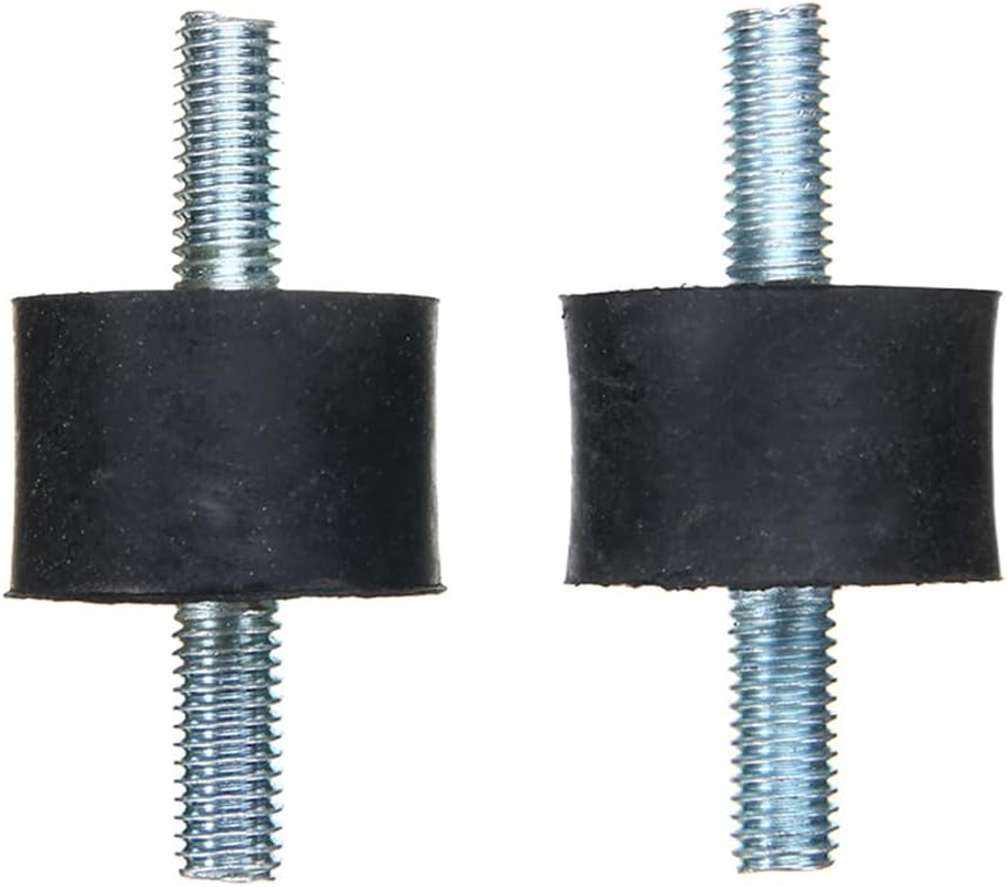 4Pcs M8 anti Vibration Male Rubber Mounts Car Boat Bobbin Damper Pump image number 1