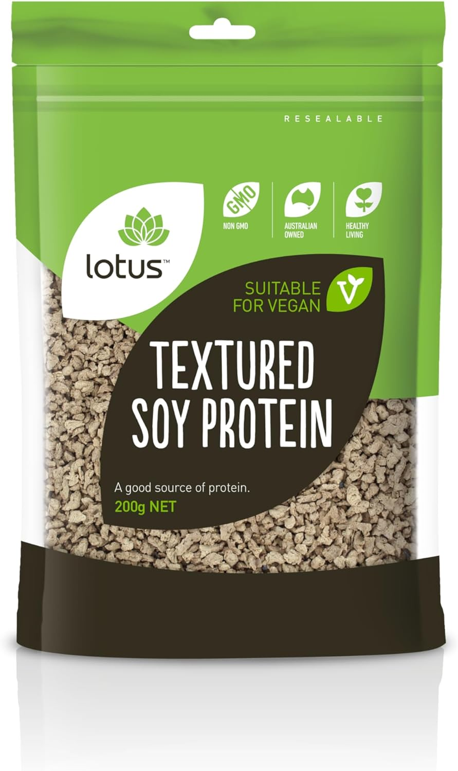 LOTUS Textured Soy Protein, 200 G image number 3