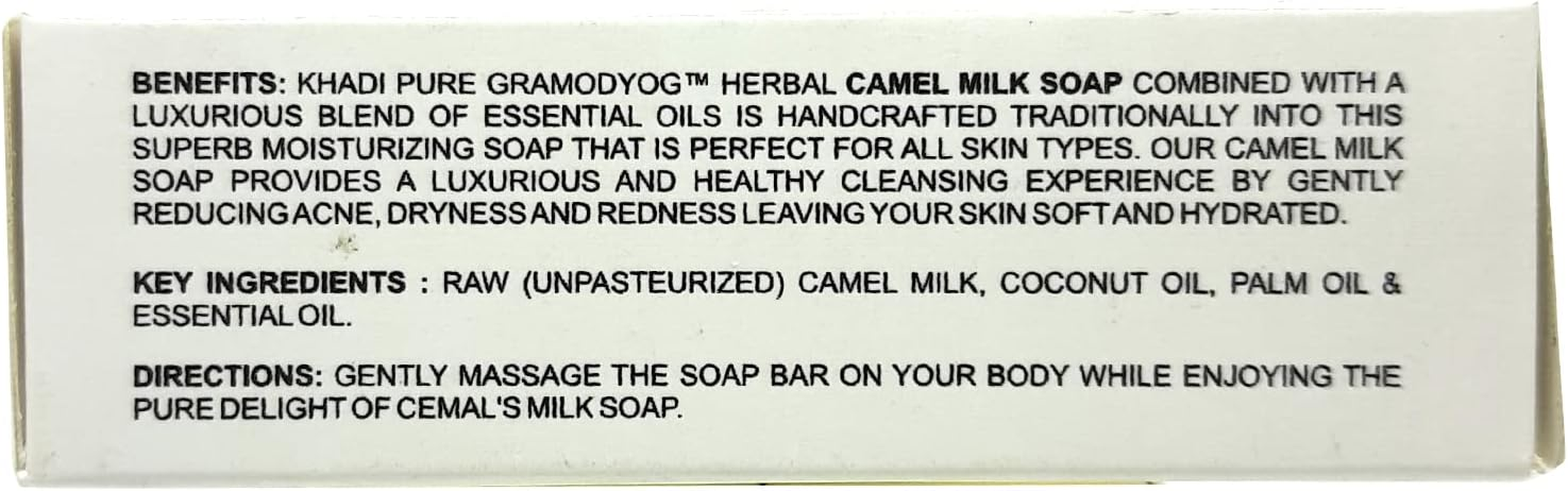 Khadi Pure Herbal Camel Milk Soap, 125 G (Pack of 2) image number 1