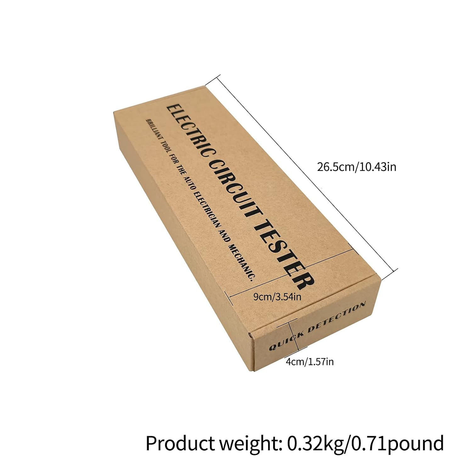 Automotive Electric Circuit Tester, Circuit Detector with Cable, Car Electrical Test Tool for 6-24V DC Vehicle image number 6