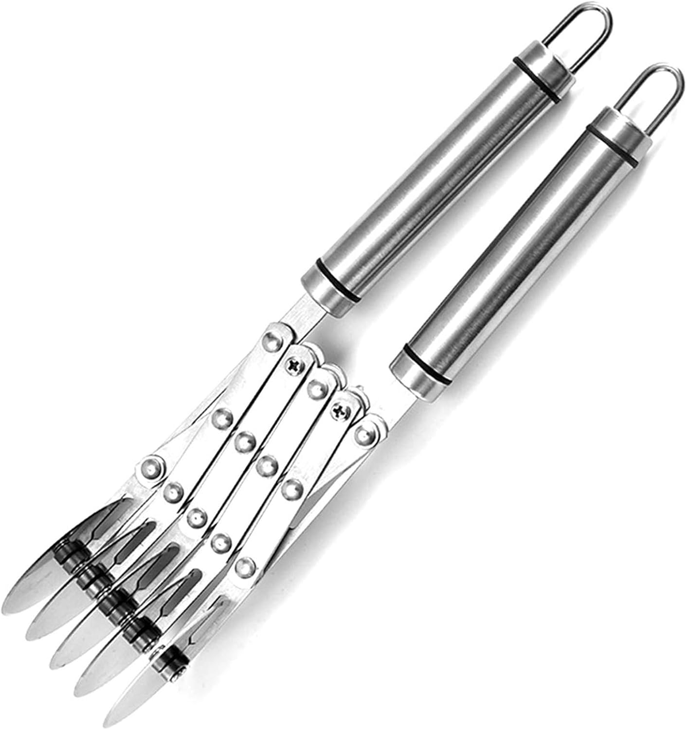 Cozioz 5-Wheel Stainless Steel Pastry Cutter, Multi-Functional Dough, Pizza, and Cookie Divider with Comfortable Handle image number 2