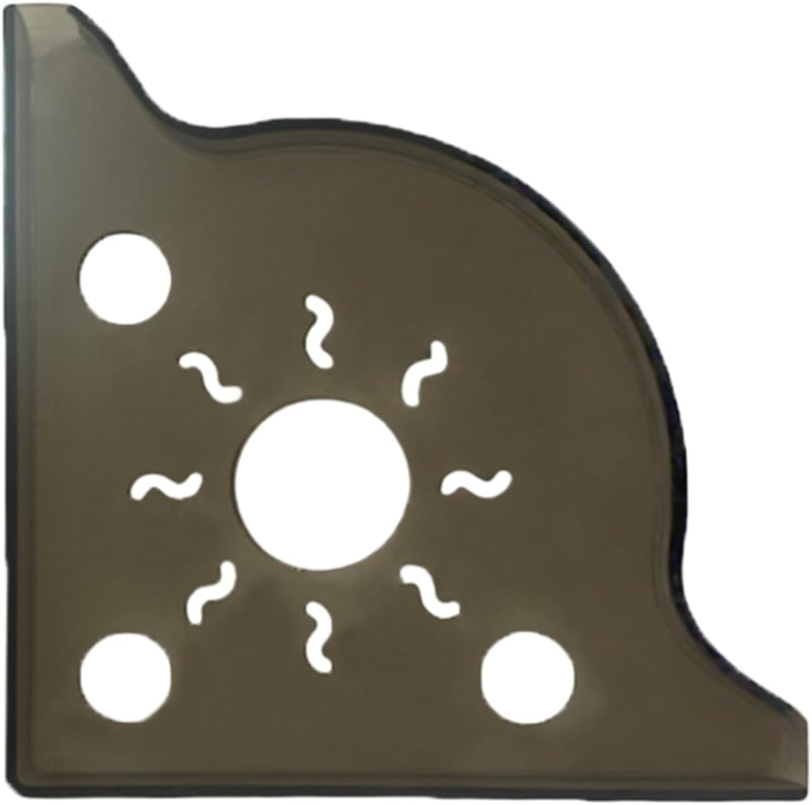 Bvizyelck Aquarium Corner Plant Holder - Modern Multi-Functional,Fish Tank Top Corner Shelf,For Balcony Meeting Room Living Room Bedroom Pet Lovers Urban Dwellers image number 2