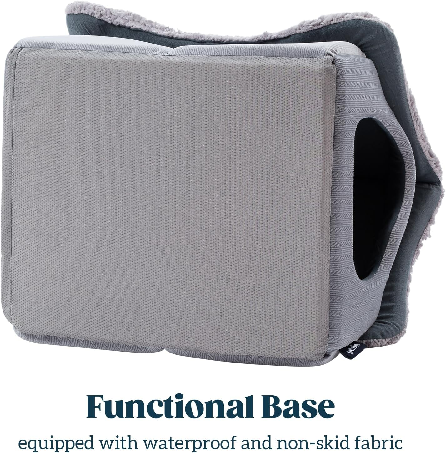 Pelzin Large Cat Houses for Indoor Cats - Cat Cave Bed with Removable Support Foam and Washable 2-Side Mat - Covered Cats Bed for Pet Hideaway - Enclosed Cat Hideout for Kitten and Small Pet image number 4