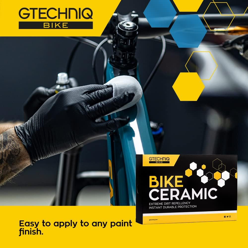 Gtechniq Bike Ceramic, 15 Ml. Protection for Road and Mountain Bikes, Extreme Dirt Repellency, Instant Durable Protection for Bicycles. image number 1