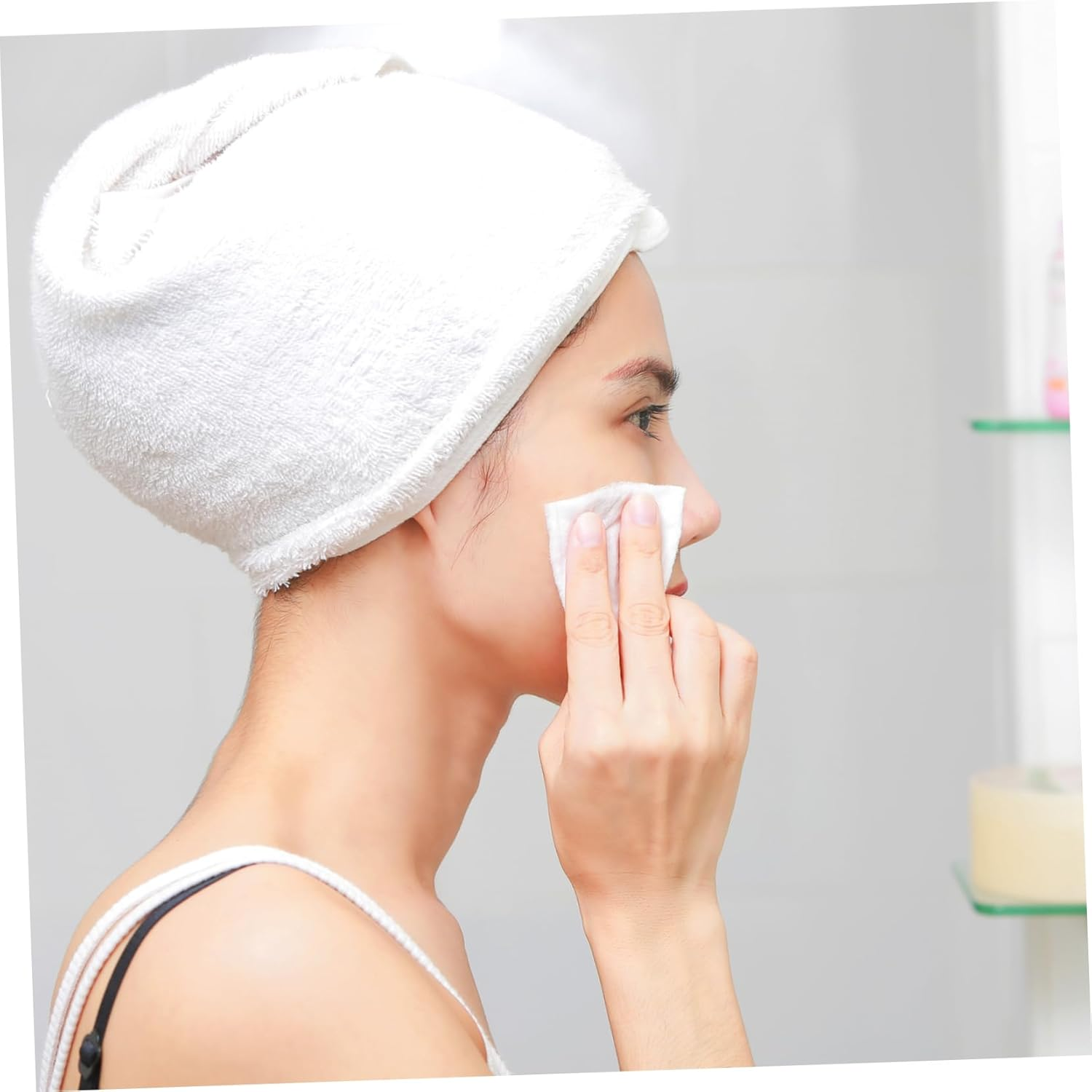 Mobestech Makeup Remover Pads and Face Cleaner Pads, 400Pcs Non-Woven Fabric 10X10Cm Disposable Cosmetic Cleansing Tool for Sensitive Skin, Daily Facial Makeup Removal image number 1