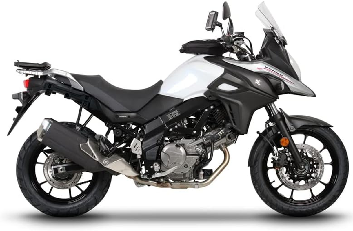 SHAD S0VS14ST Top Case Fitting Kit for Suzuki V-Strom 1000 2014, Black image number 1