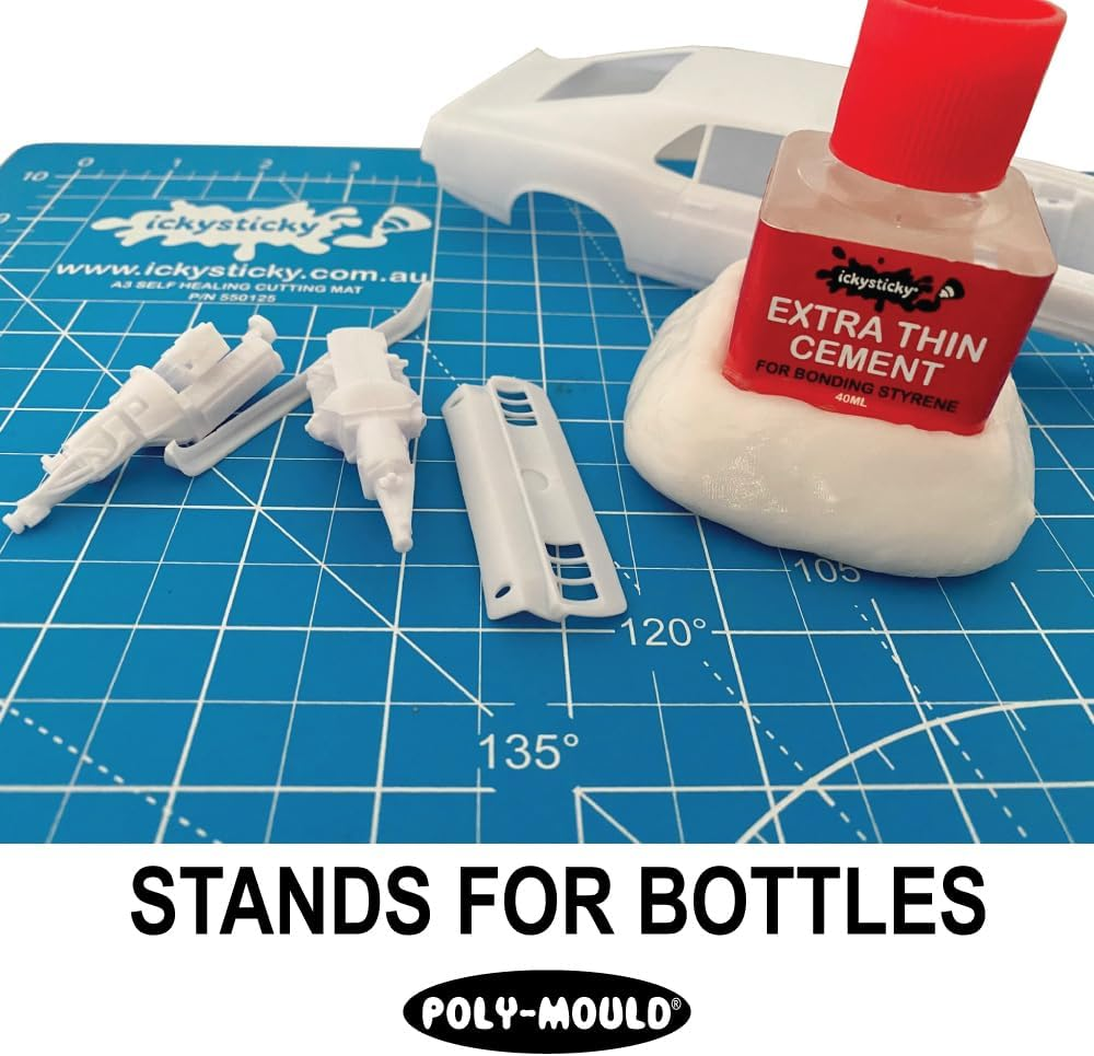 ICKYSTICKY Poly-Mould 100GM Thermoplastic Beads, Meltable Polymorph Pellets, Lightweight Modeling Compound for DIY Crafts, Sculpting, Cosplay Accessories, Repair, DIY image number 5