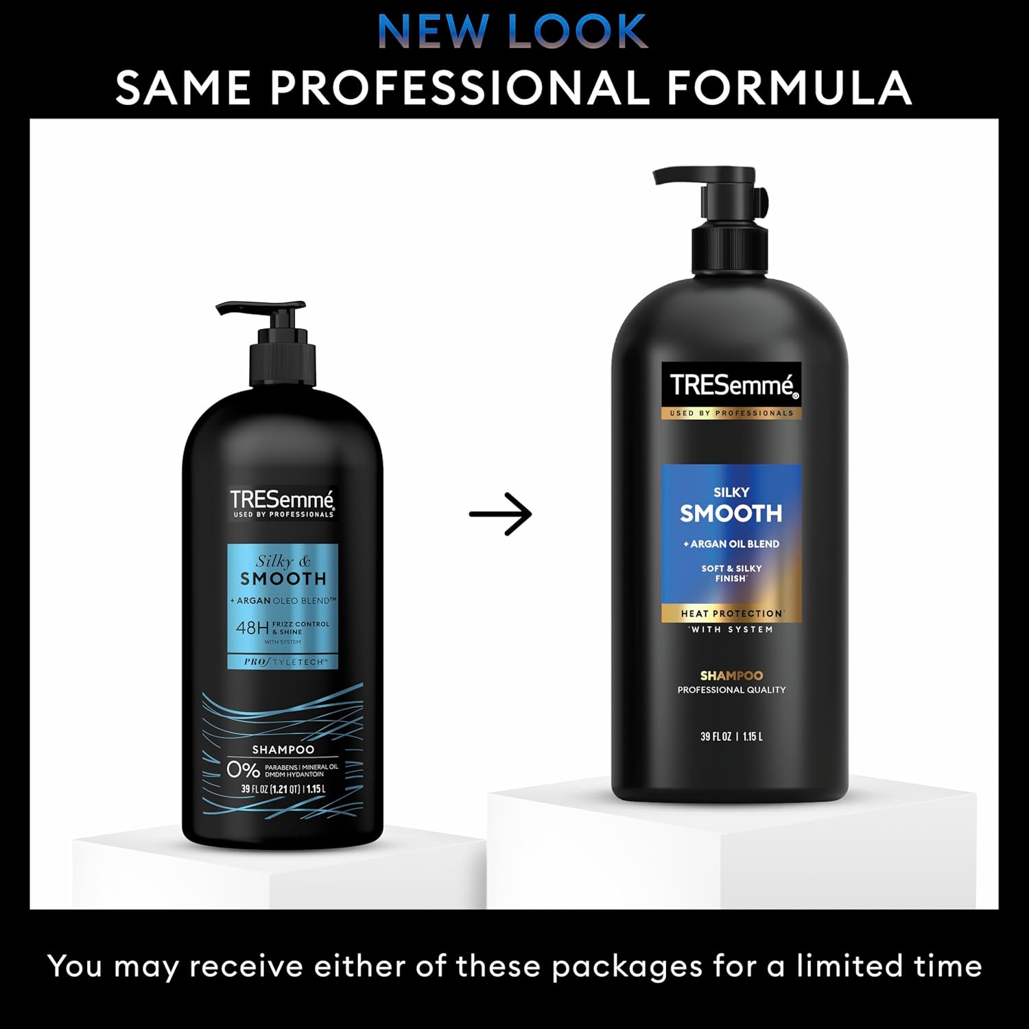 Tresemme Shampoo Smooth & Silky, 39 Ounce