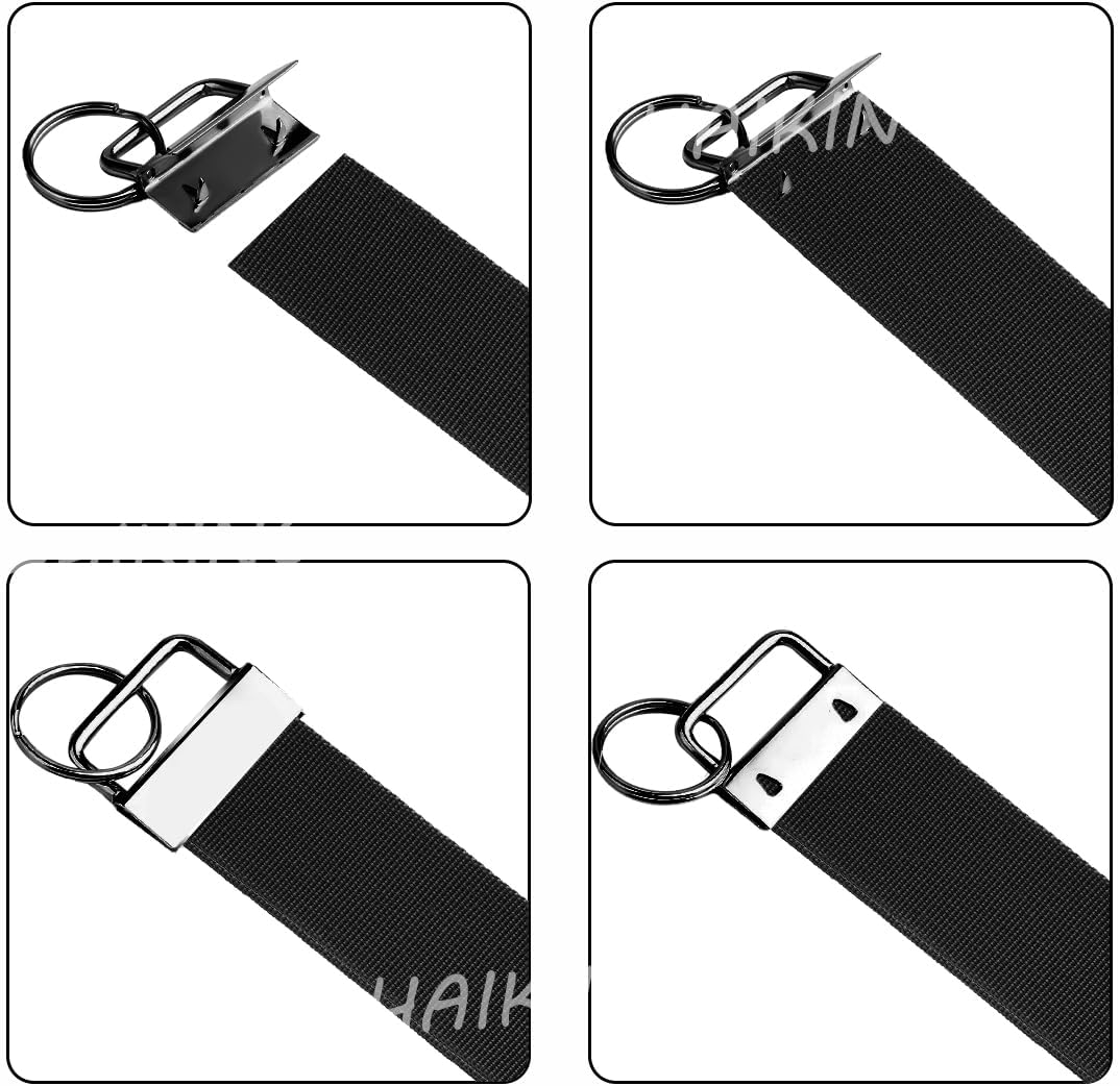 Hardware Key Fob, 30 PCS Metal Tail Clip Key Rings Sets for Keychain, Lanyard, Chain Making Supplies (3 Colors) image number 4