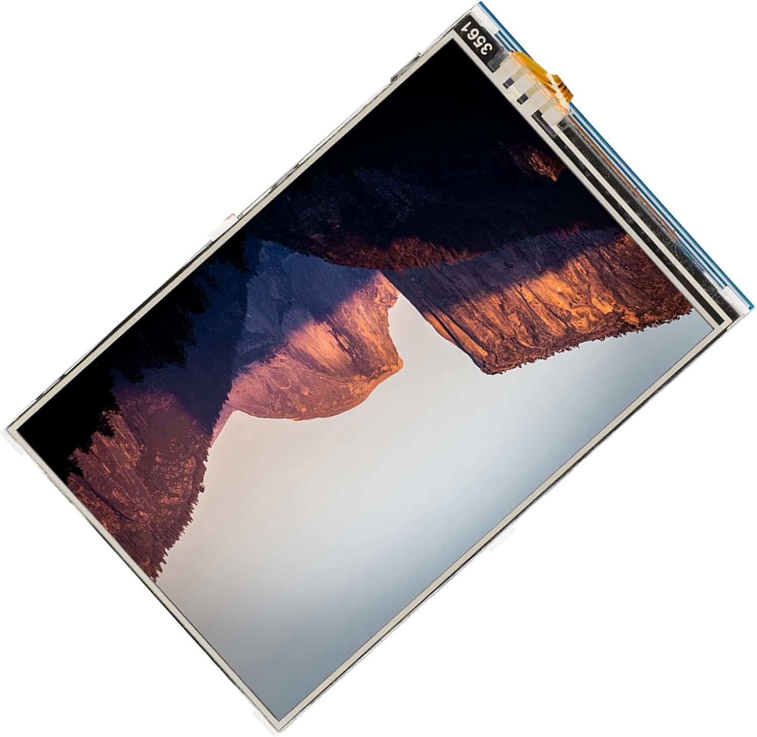 XUMIUZIY 3.5 Inch Capacitive Touchscreen Monitor, 480X320 LCD Display Screen, Support 5 Point Touch, Colorful TFT with Pen For, for System, Drive image number 1