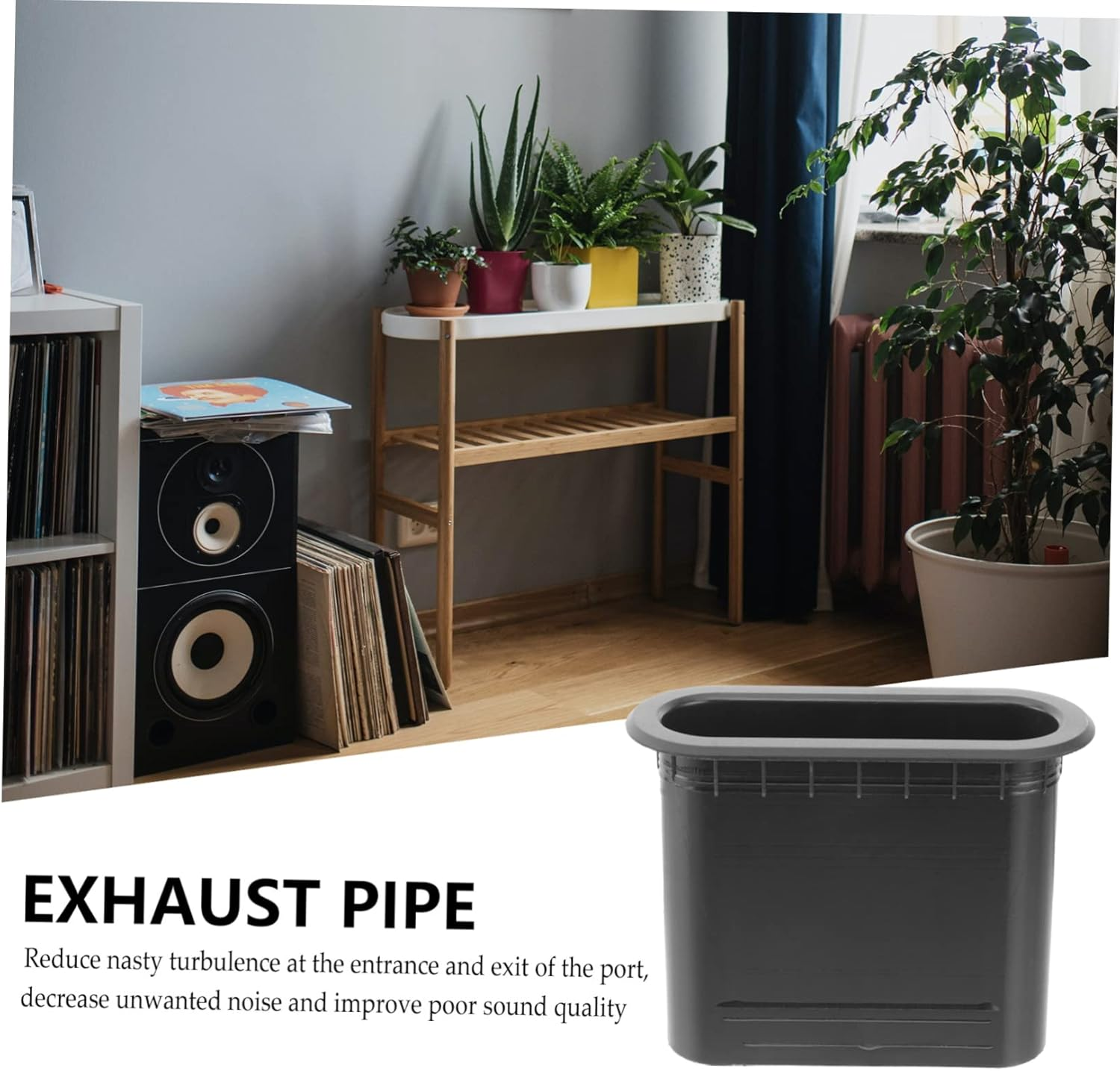 FUNNETOYU 5Pcs Audio Hair Dryer Speaker Port Tube for Home Car Bar Shows Speaker Cabinet Air Port Tube image number 4