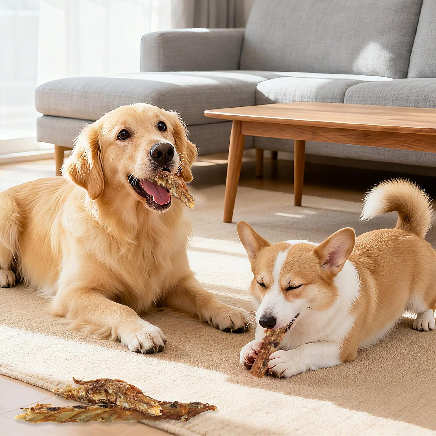 Beef Rib Bones Dog Treats,100% Natural Rib Bone Beef Chews from Grass Fed Cattle,Long Lasting Dog Chew Bones for Aggressive Chewers,Promotes Dental Health,150G image number 6