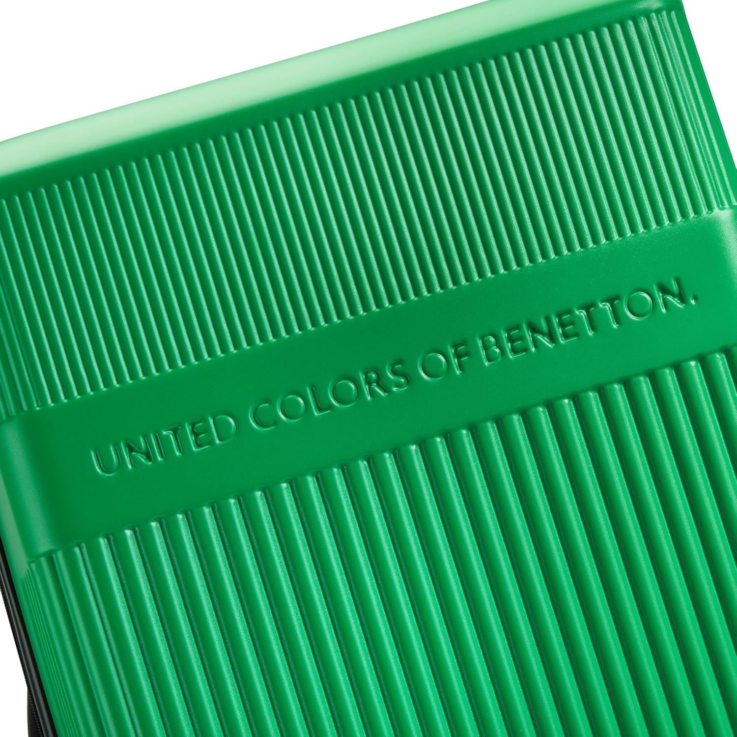 United Colors of Benetton Ribbed Hardside Expandable Luggage with Spinner Wheels image number 2