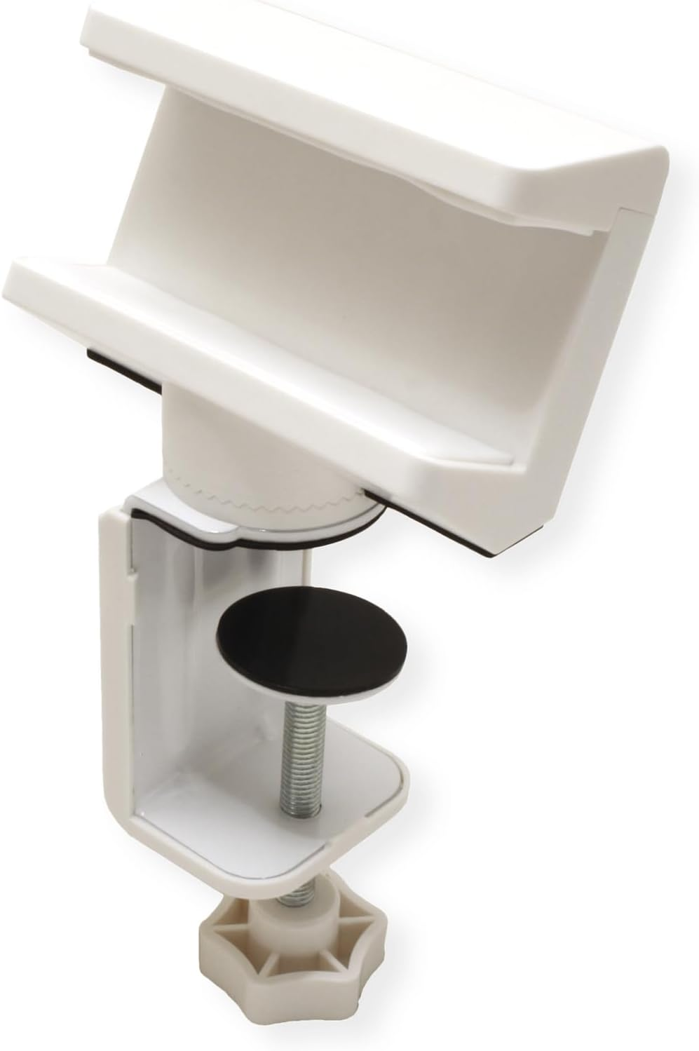 VALUE Table Clamp for Power Strip Rotatable 360&deg; White image number 1