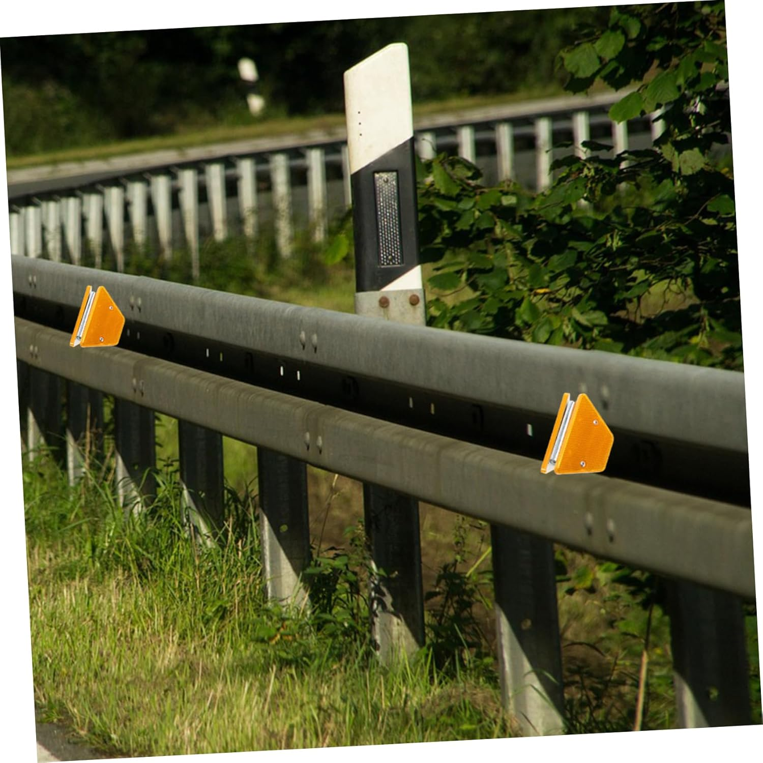 2Pcs Road Guardrail Delineators Reflective Markers for High Visibility Traffic Safety image number 3