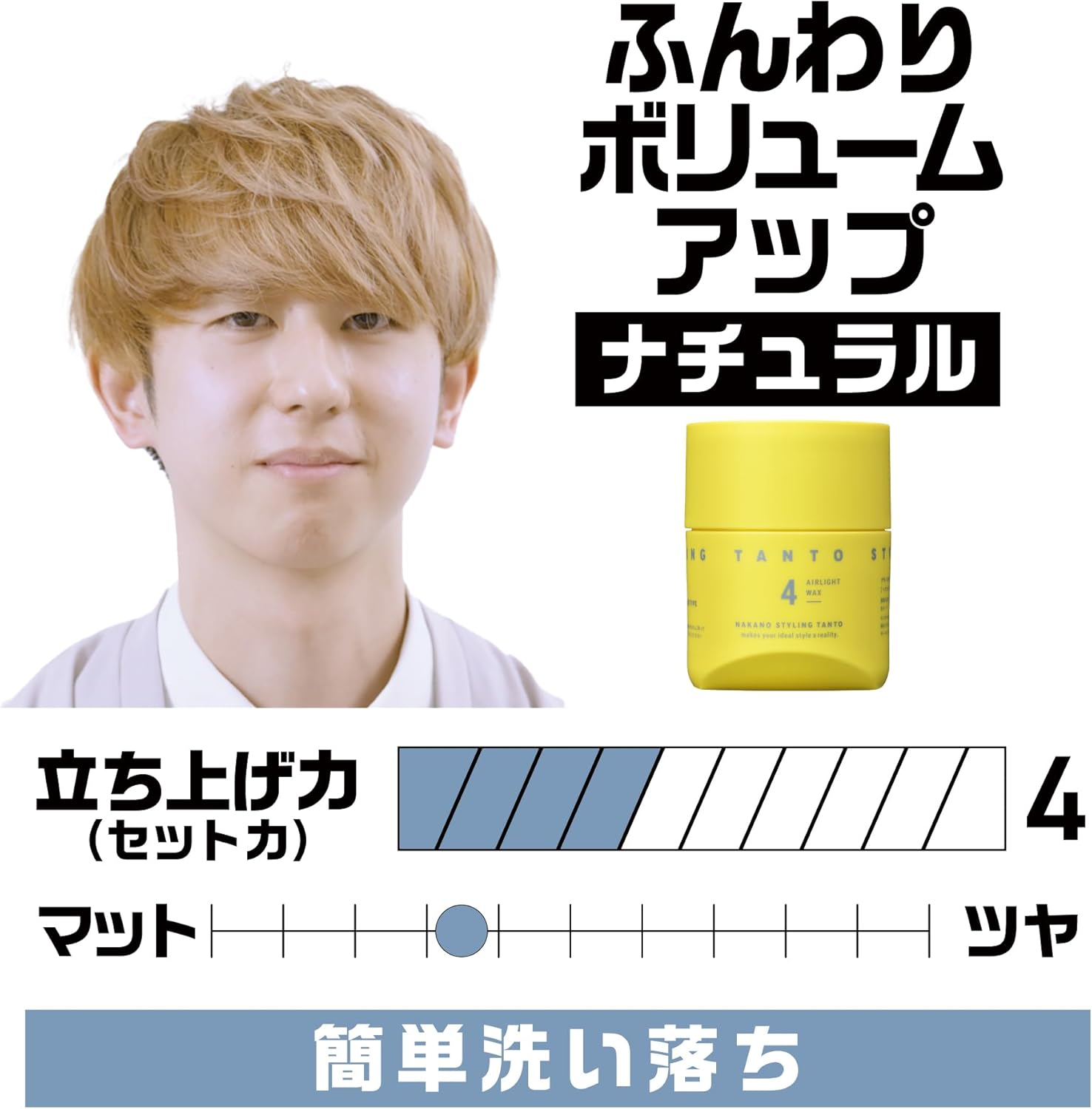 Nakano Styling Tanto Airlight Wax 4 image number 2