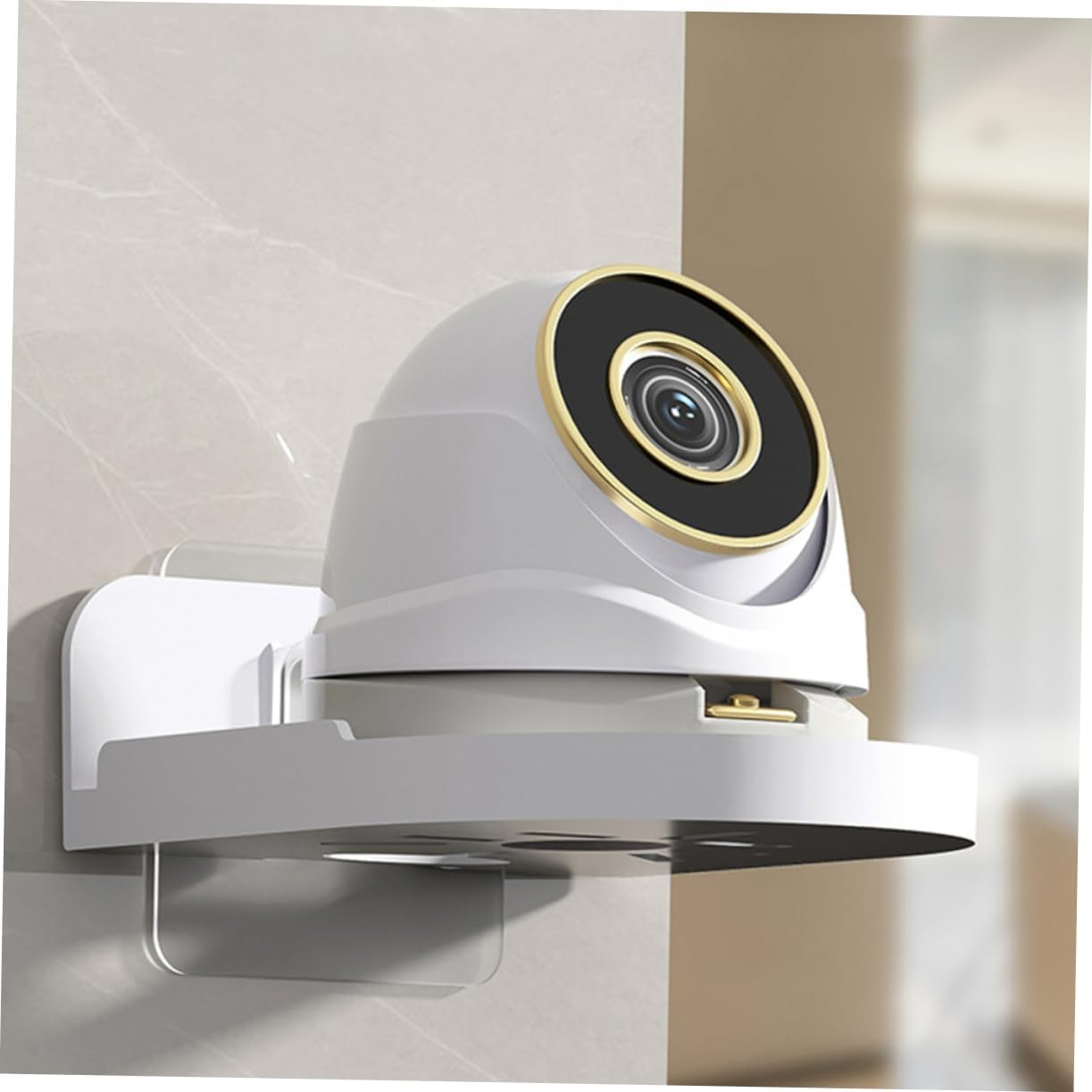 Anneome Floating Shelf for Camera Mini Wall Mount Small Floating Shelves Proof Bathroom Hanging image number 2